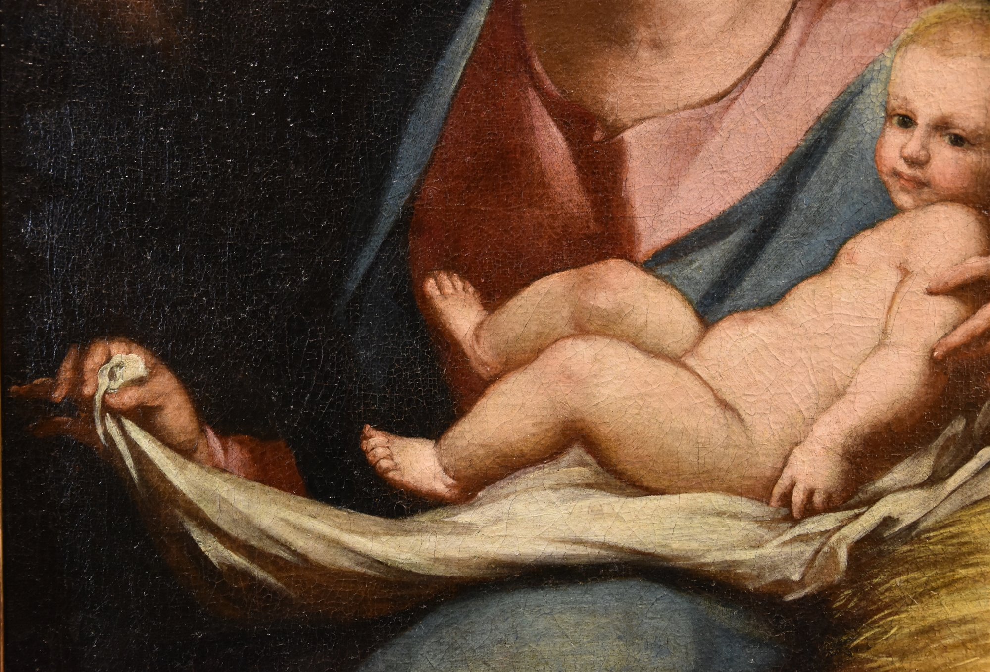 Madonna con bambino e tre cherubini