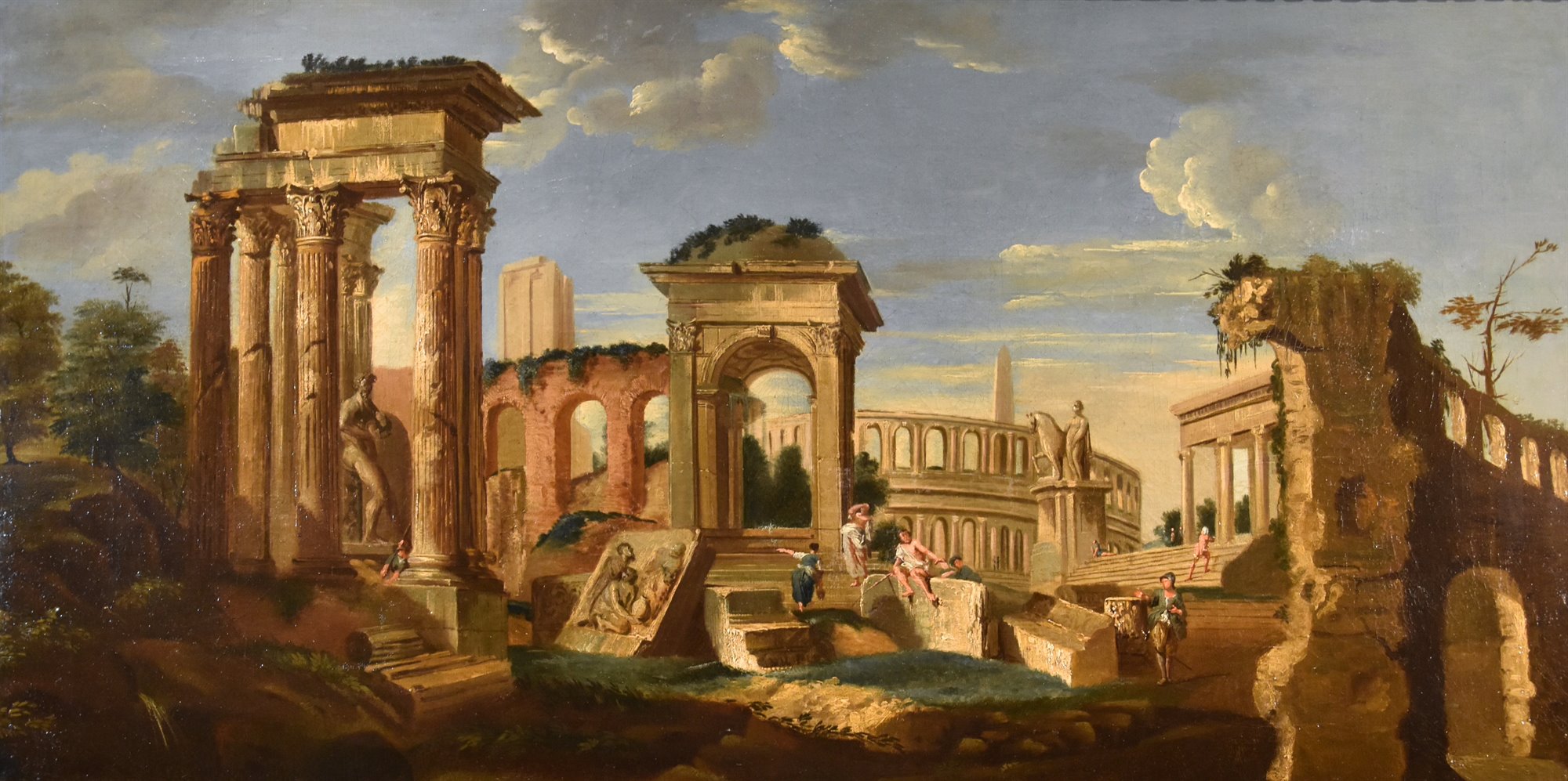Capriccio architettonico con antiche rovine classiche (II/II)
