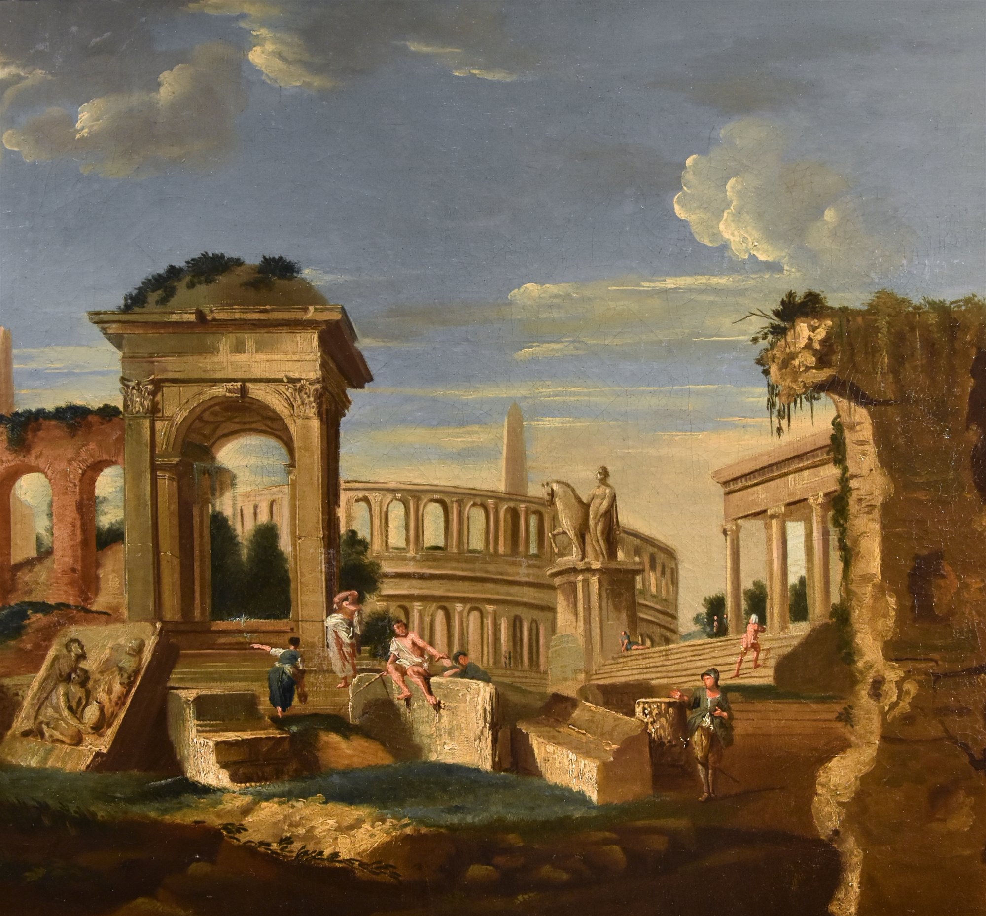 Capriccio architettonico con antiche rovine classiche (II/II)