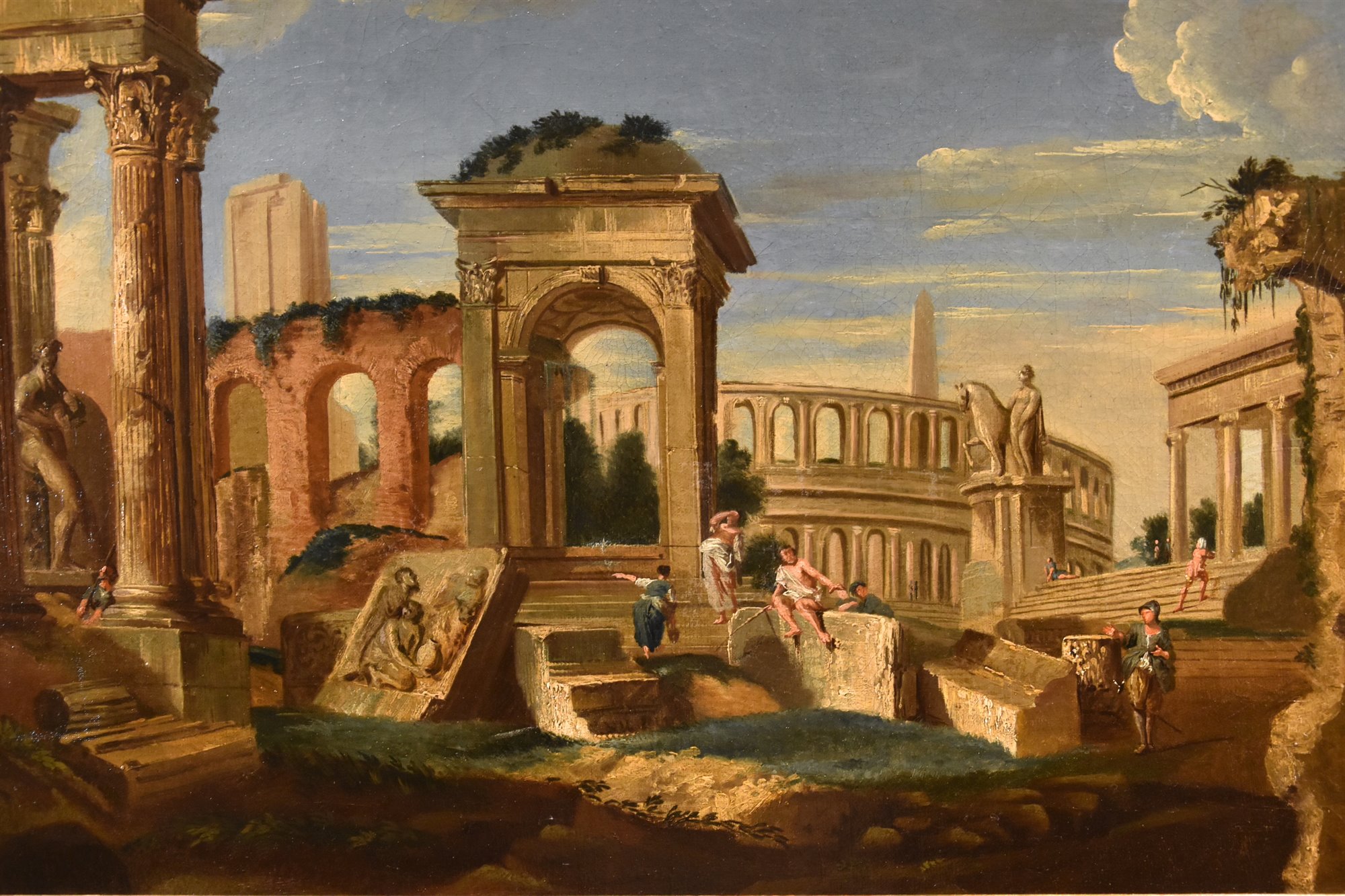 Capriccio architettonico con antiche rovine classiche (II/II)