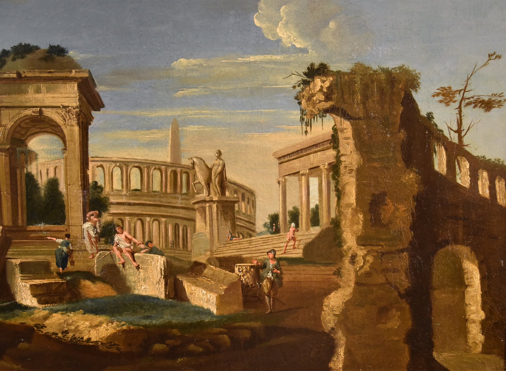 Capriccio architettonico con antiche rovine classiche (II/II)