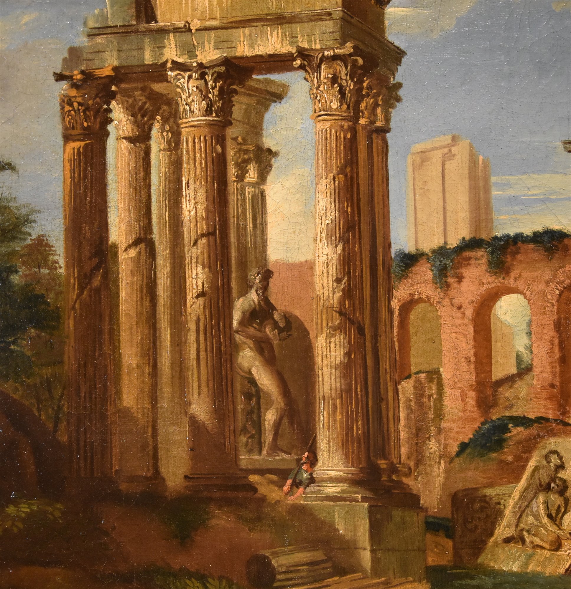 Capriccio architettonico con antiche rovine classiche (II/II)
