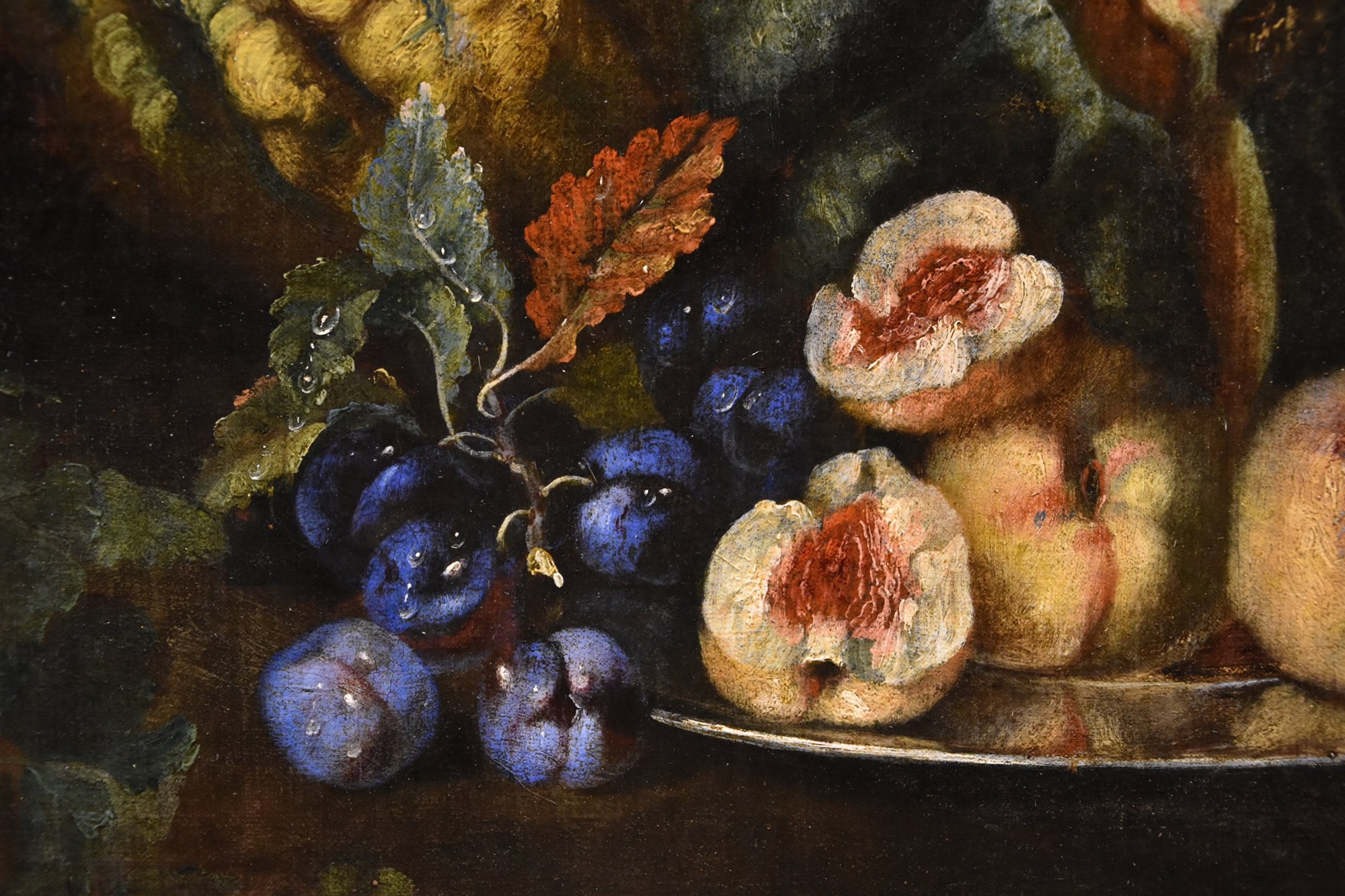Natura morta di frutta con picchio verde (I/II)