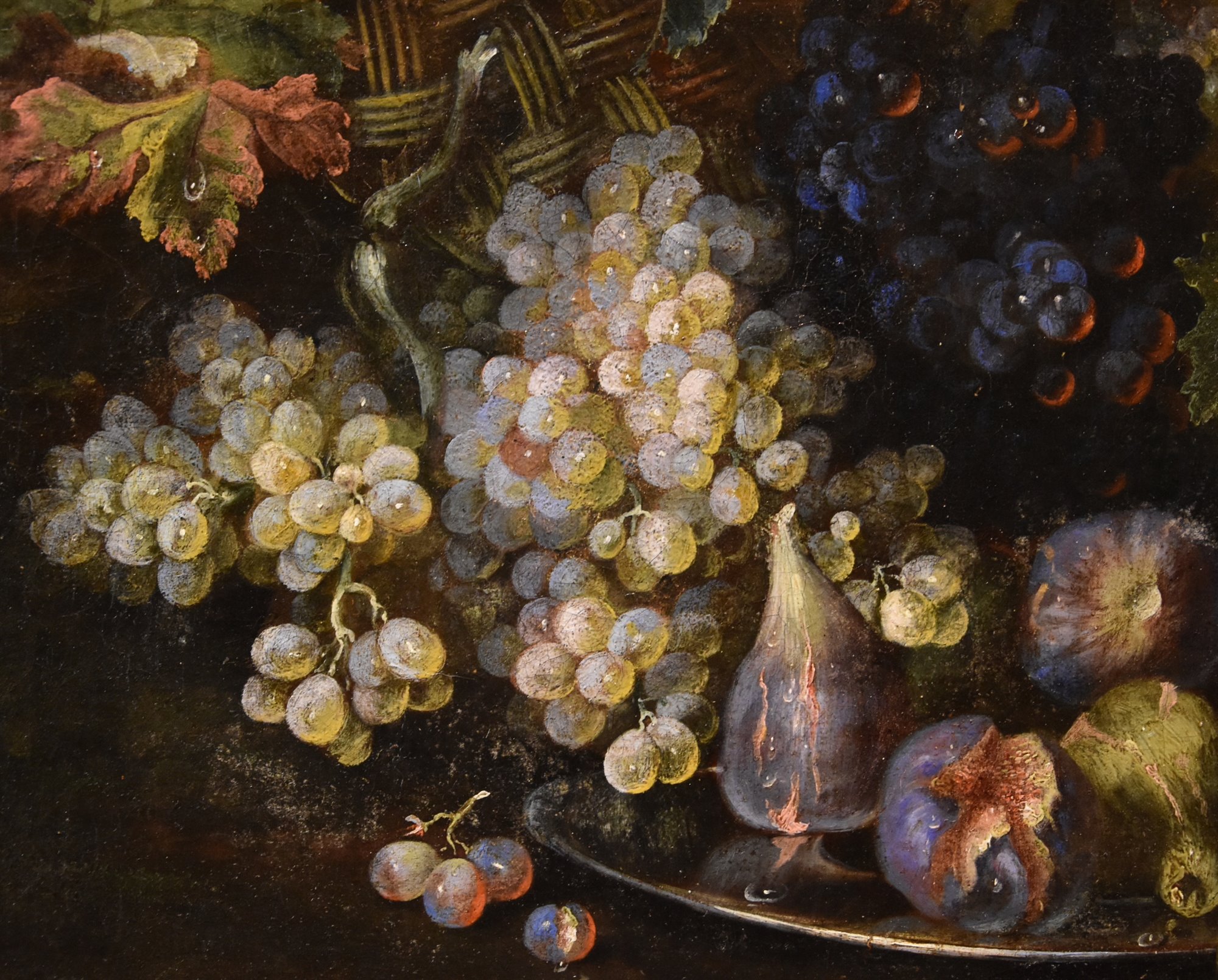 Natura morta di frutta con lucertola (II/II)