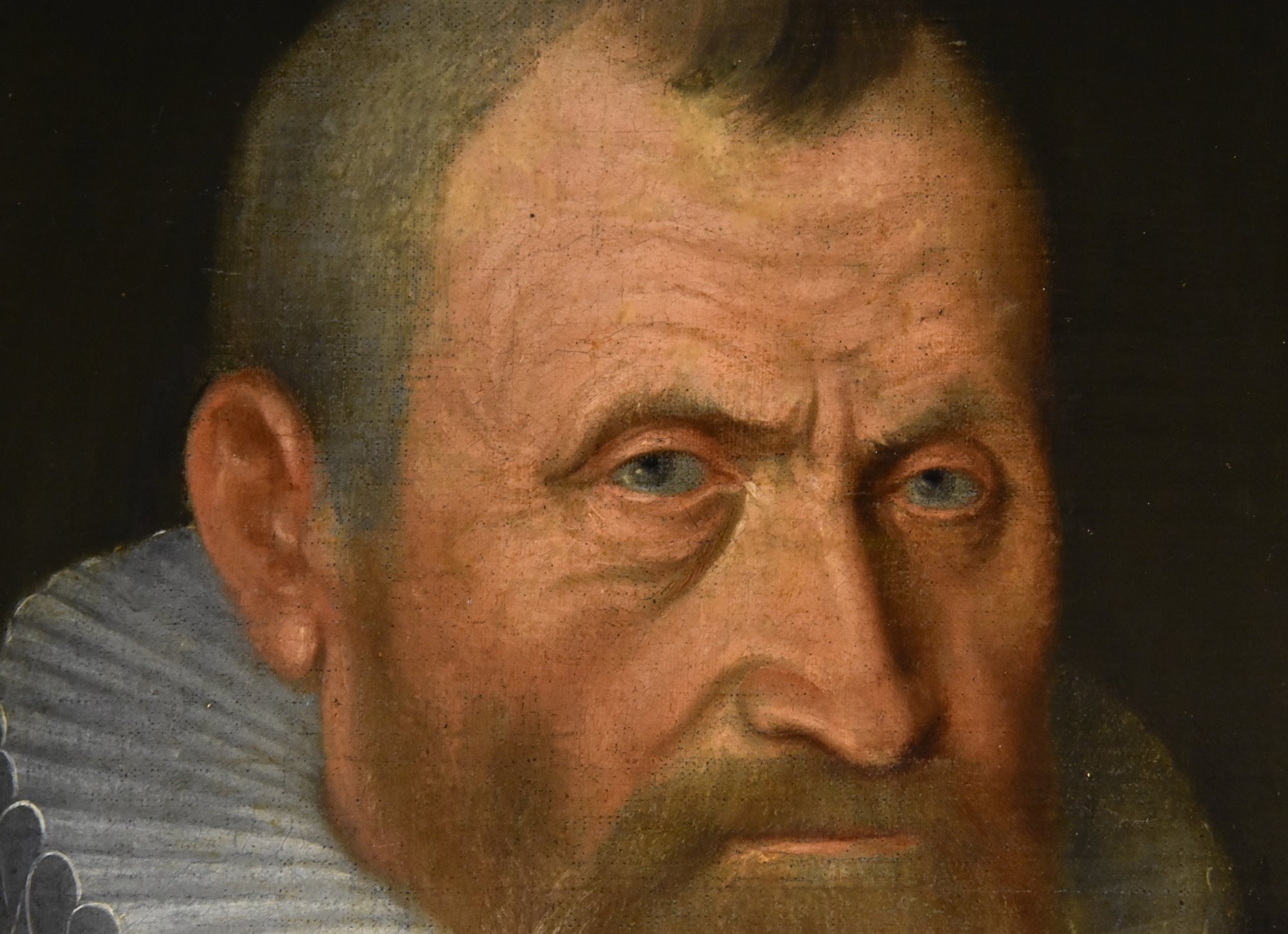 Ritratto di gentiluomo in abito scuro con gorgiera, 1624