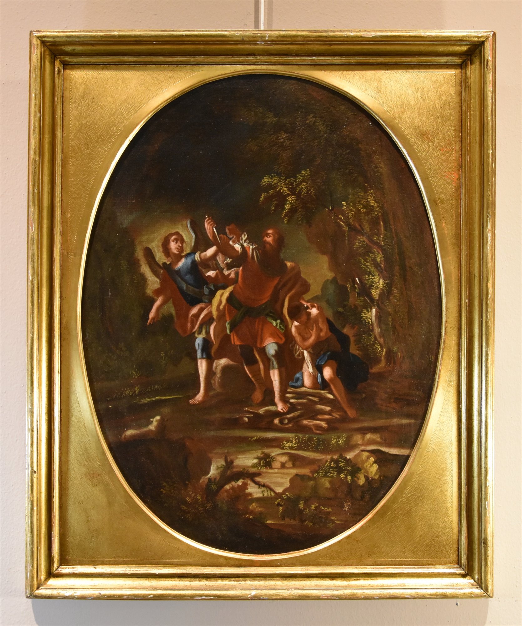'Agar e l'Angelo' e 'Il sacrificio di Isacco'