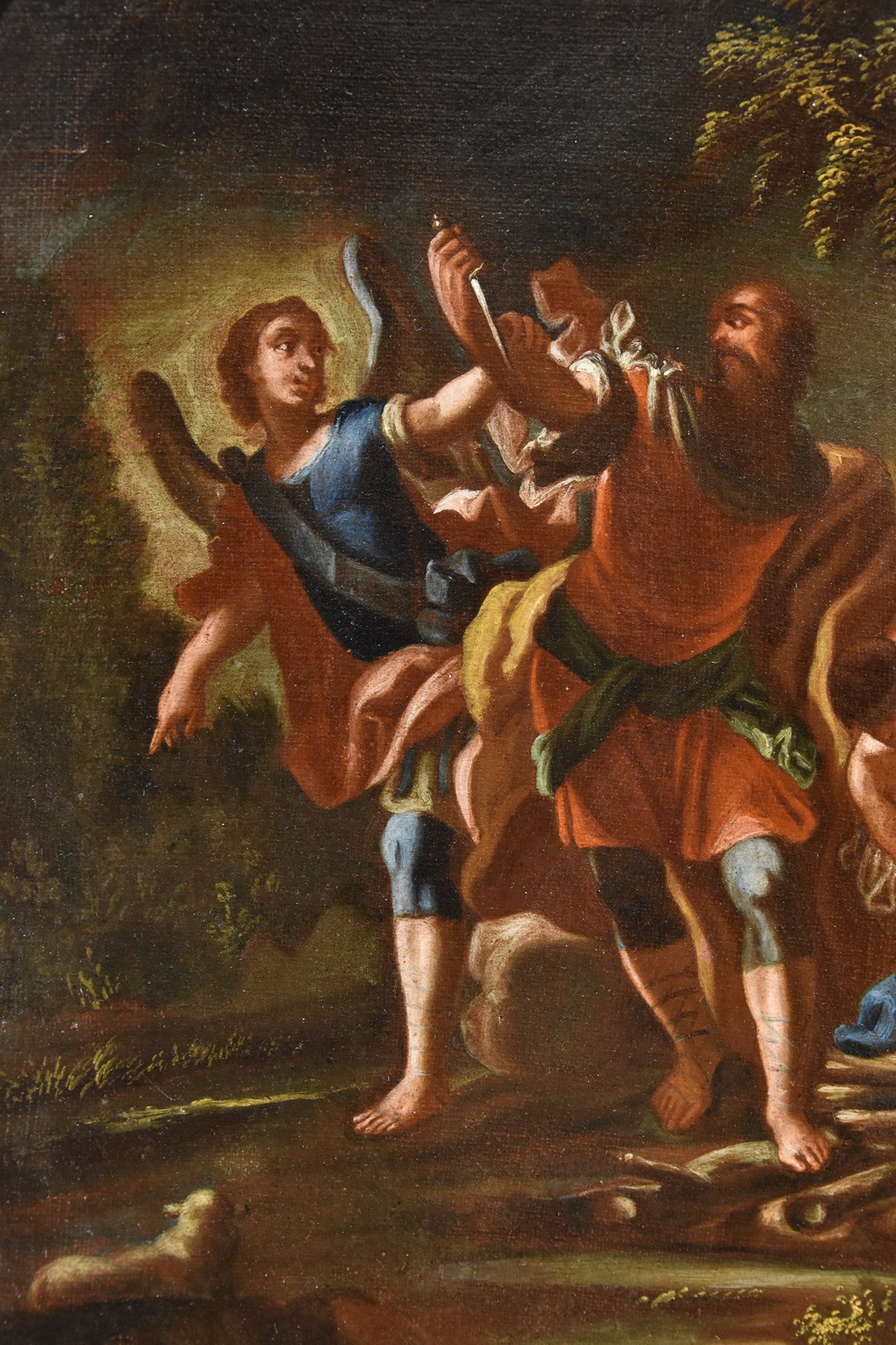 'Agar e l'Angelo' e 'Il sacrificio di Isacco'