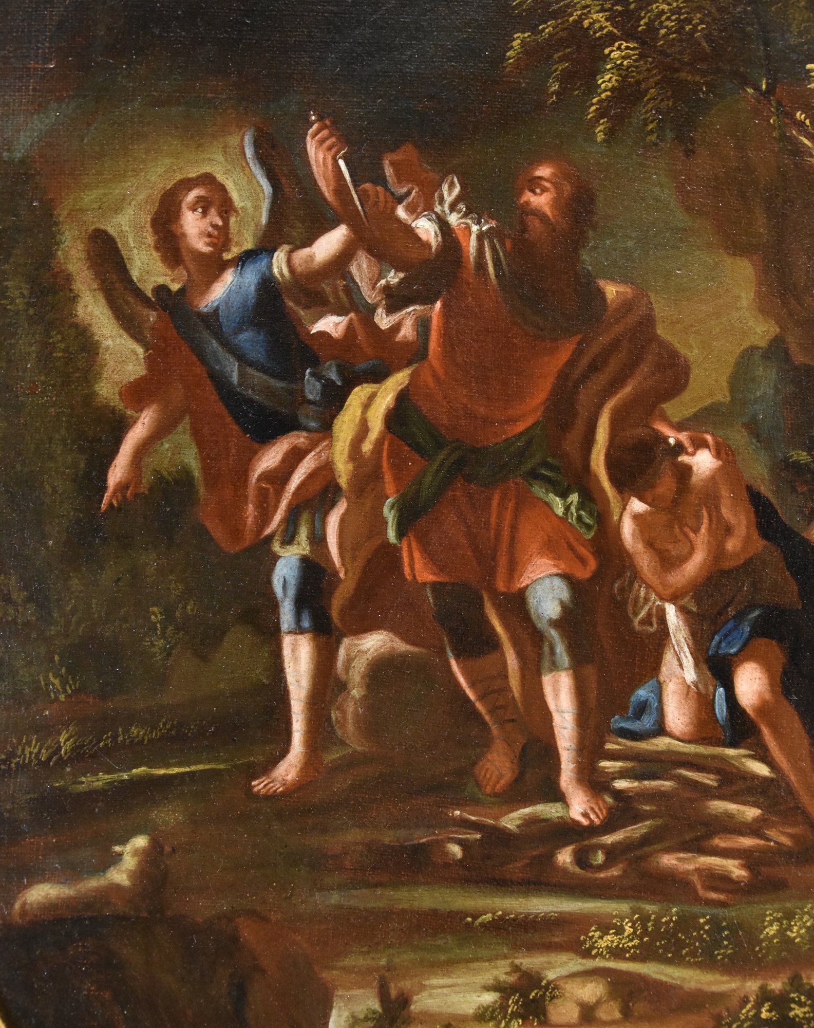 'Agar e l'Angelo' e 'Il sacrificio di Isacco'