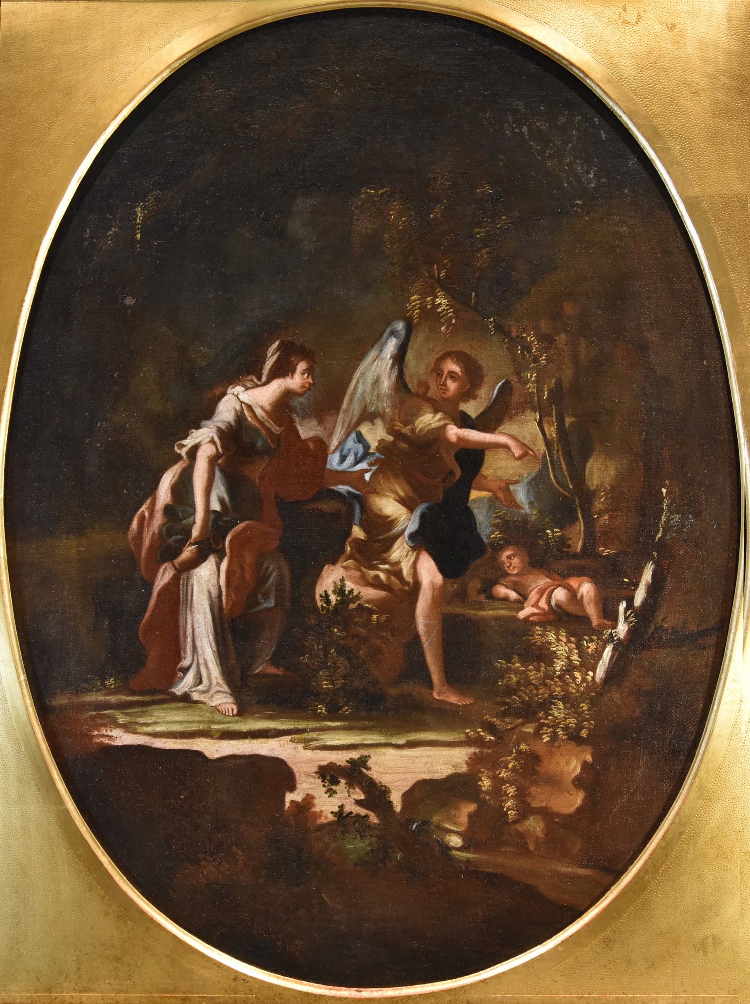 'Agar e l'Angelo' e 'Il sacrificio di Isacco'