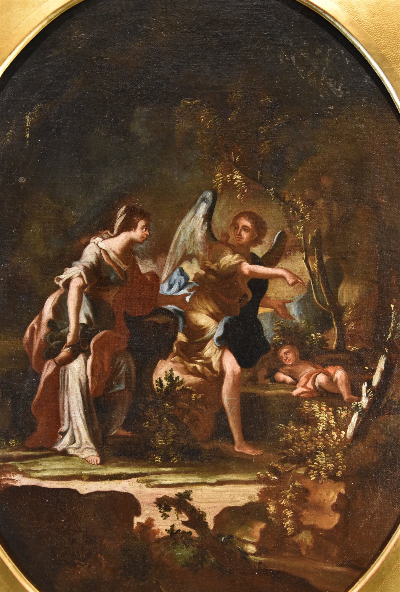 'Agar e l'Angelo' e 'Il sacrificio di Isacco'