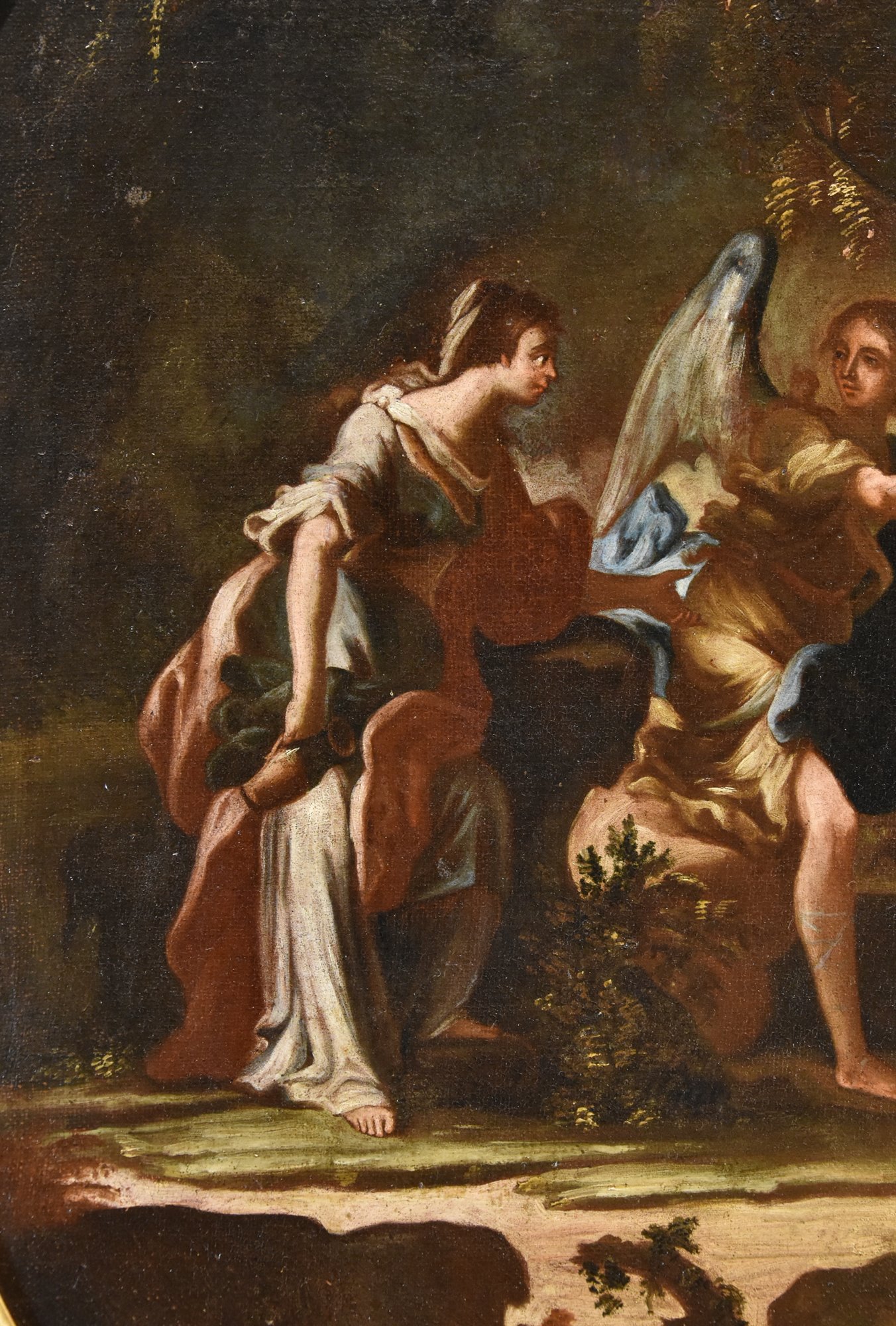 'Agar e l'Angelo' e 'Il sacrificio di Isacco'