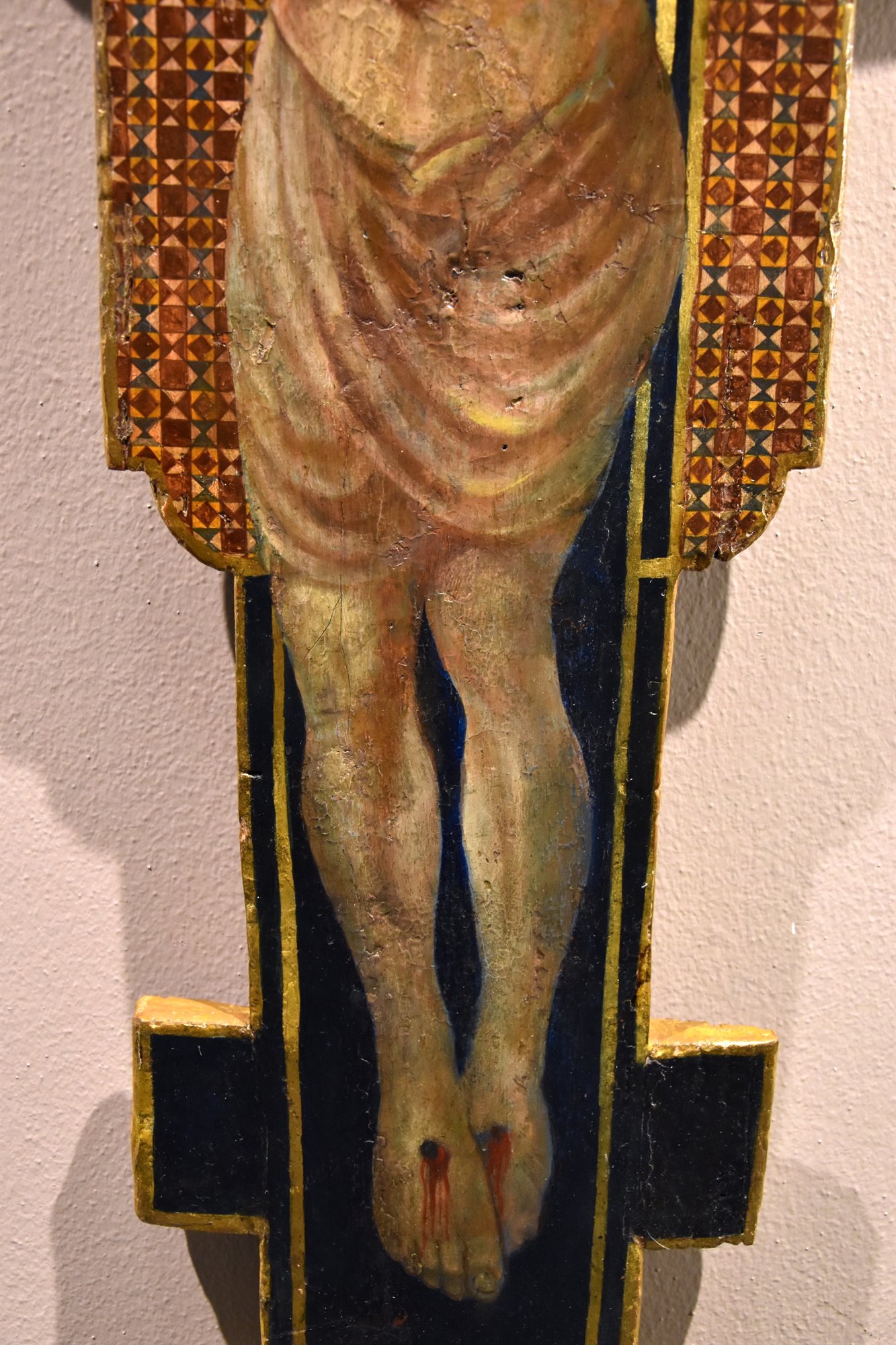 Crocifisso (Christus Patiens) con Dio Padre, la Vergine e San Giovanni