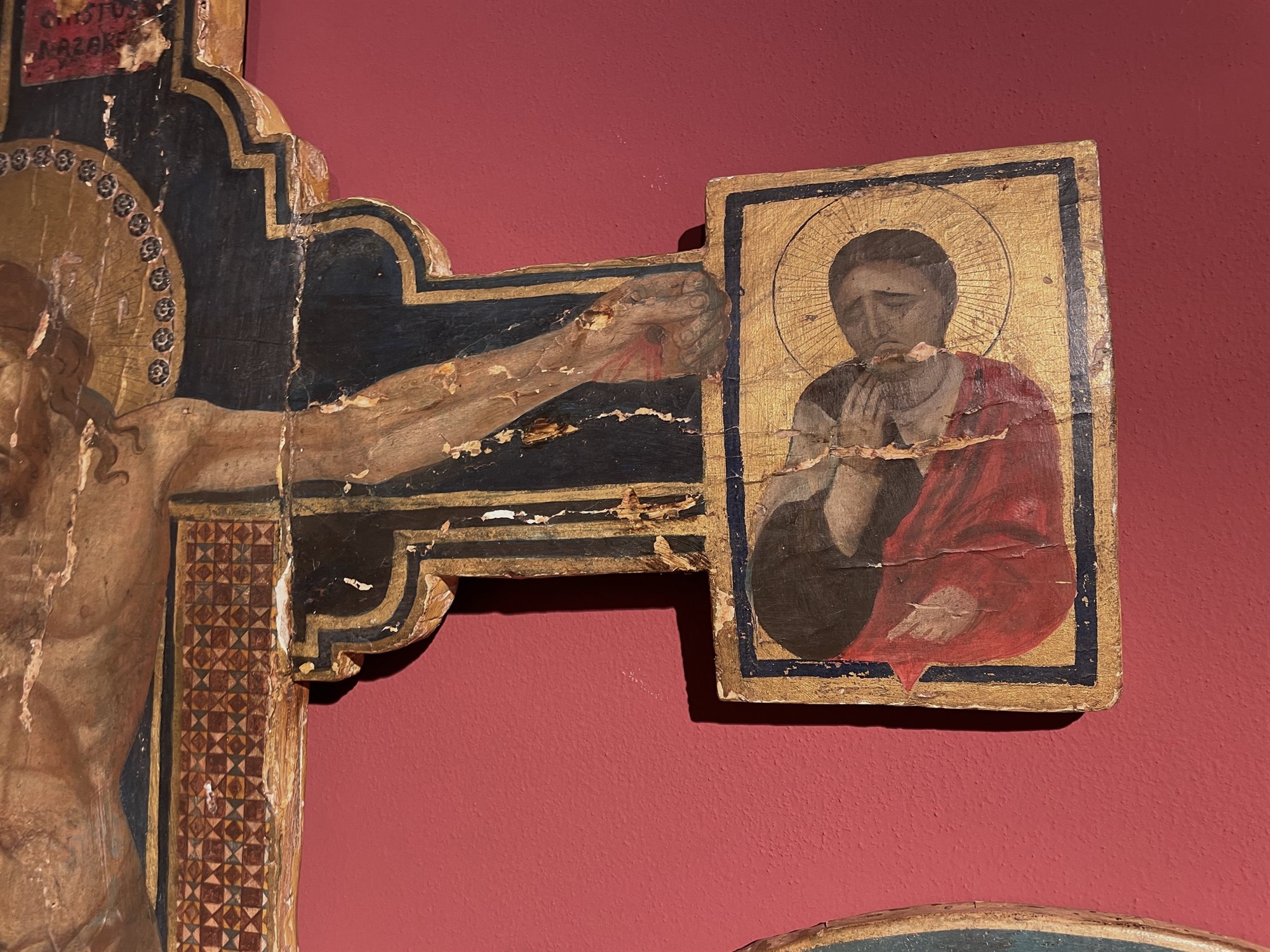 Crocifisso (Christus Patiens) con Dio Padre, la Vergine e San Giovanni