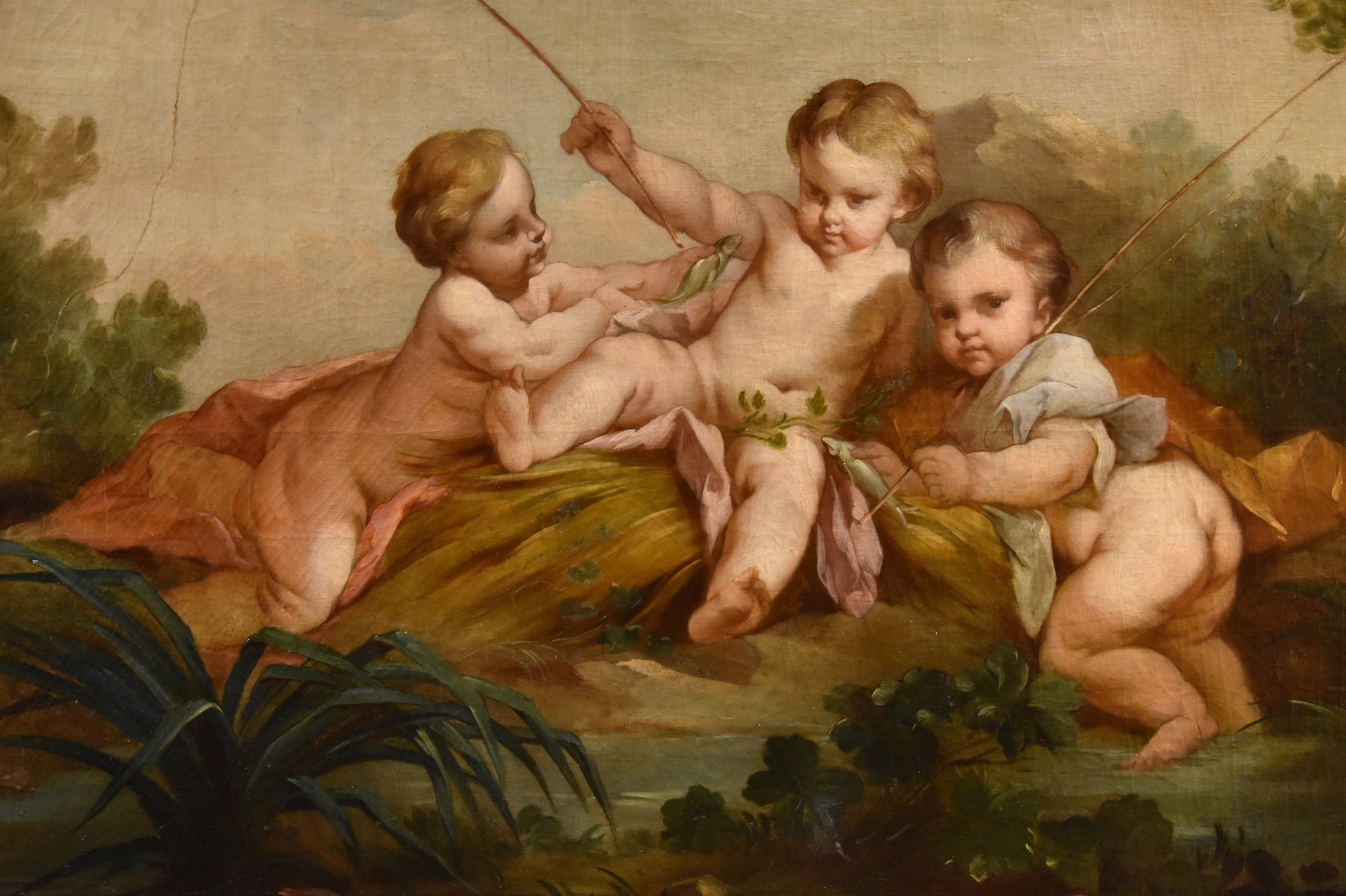 Putti come pescatori (Allegoria dell’acqua)