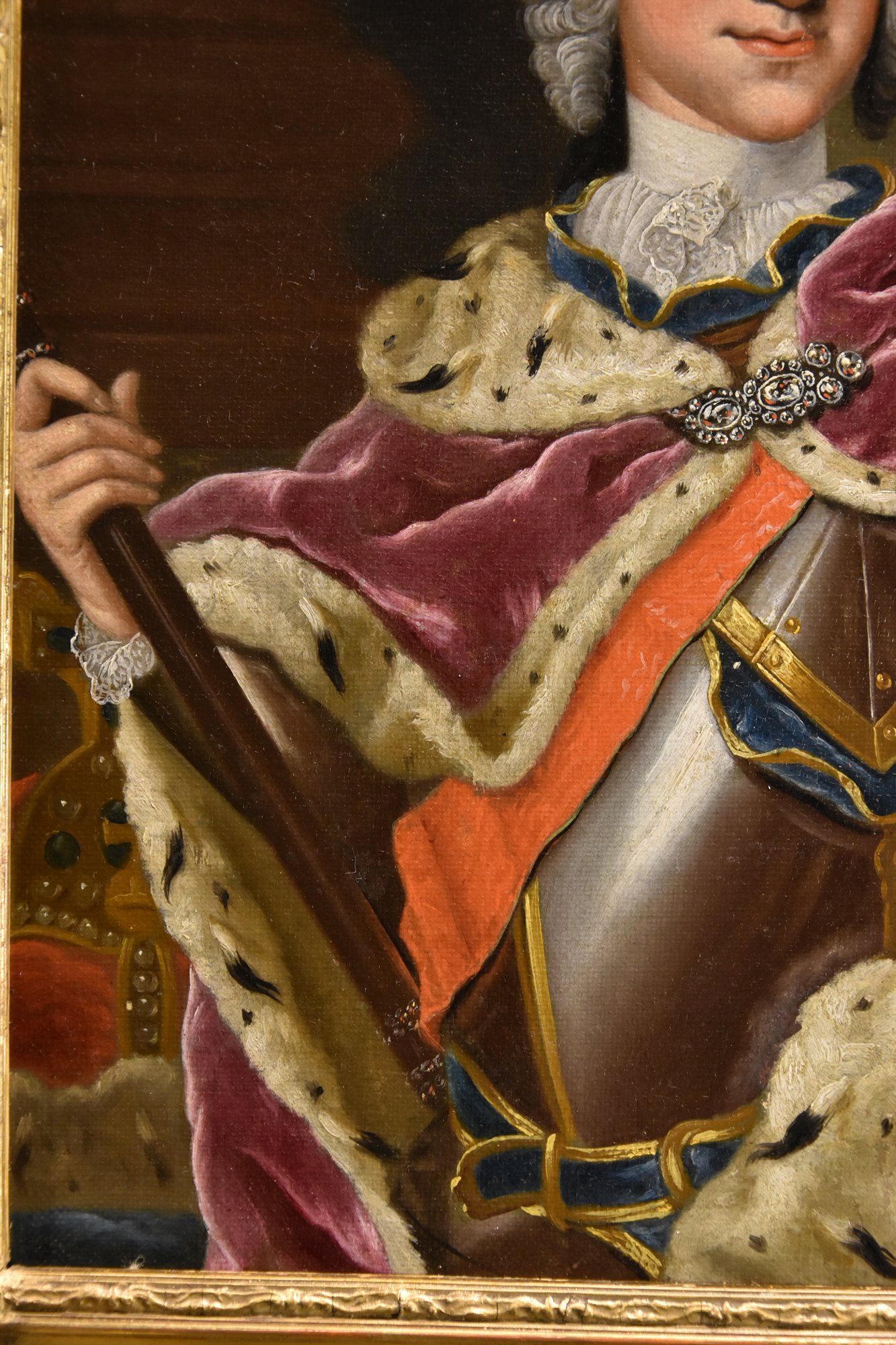 Ritratti degli imperatori  Maria Teresa d'Asburgo e Francesco I di Lorena