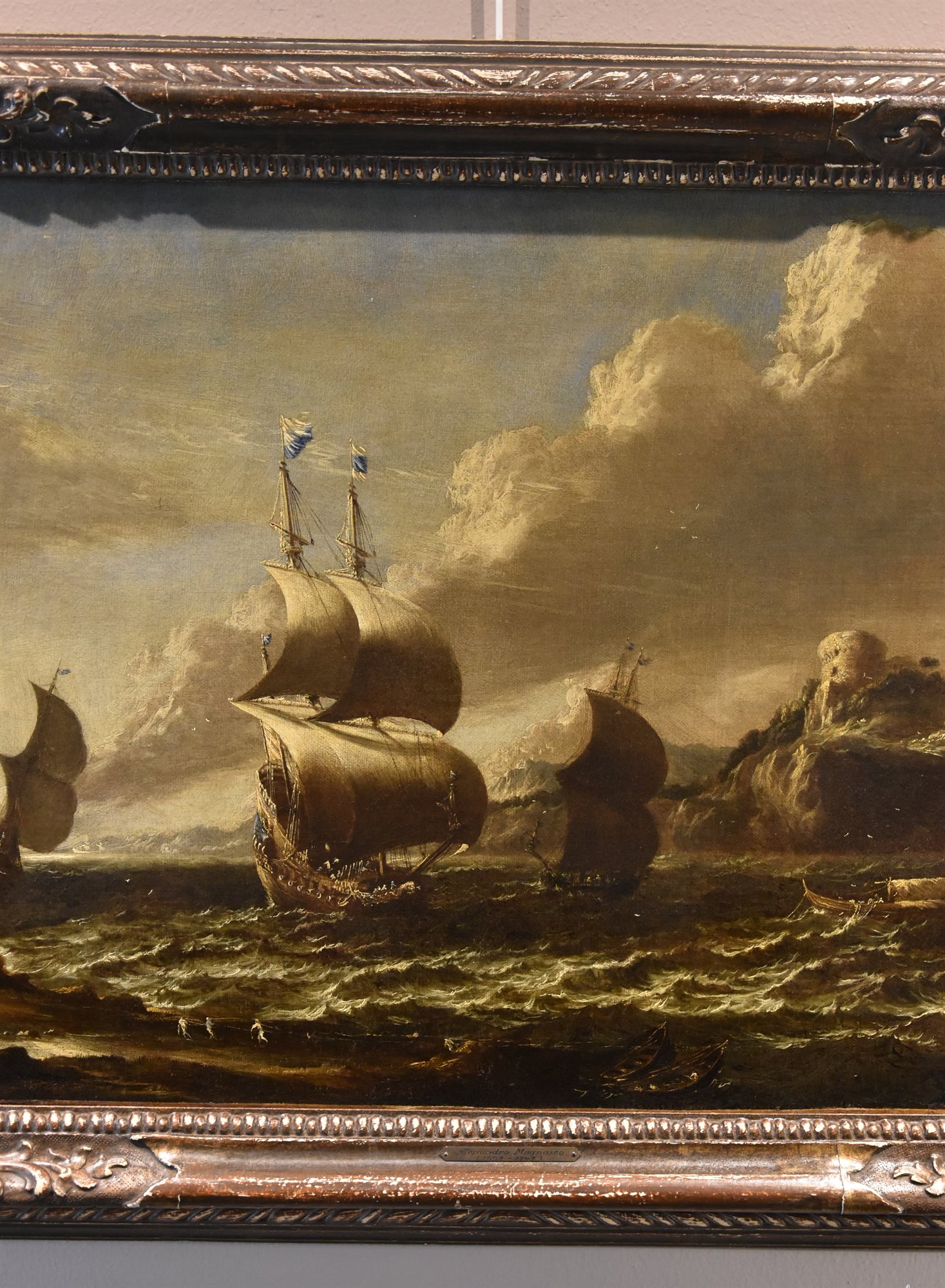 Marina con velieri