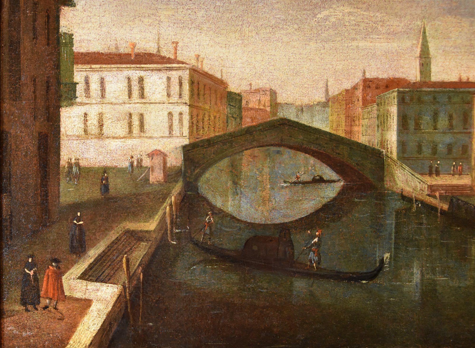 Veduta di Venezia con il ponte delle Guglie
