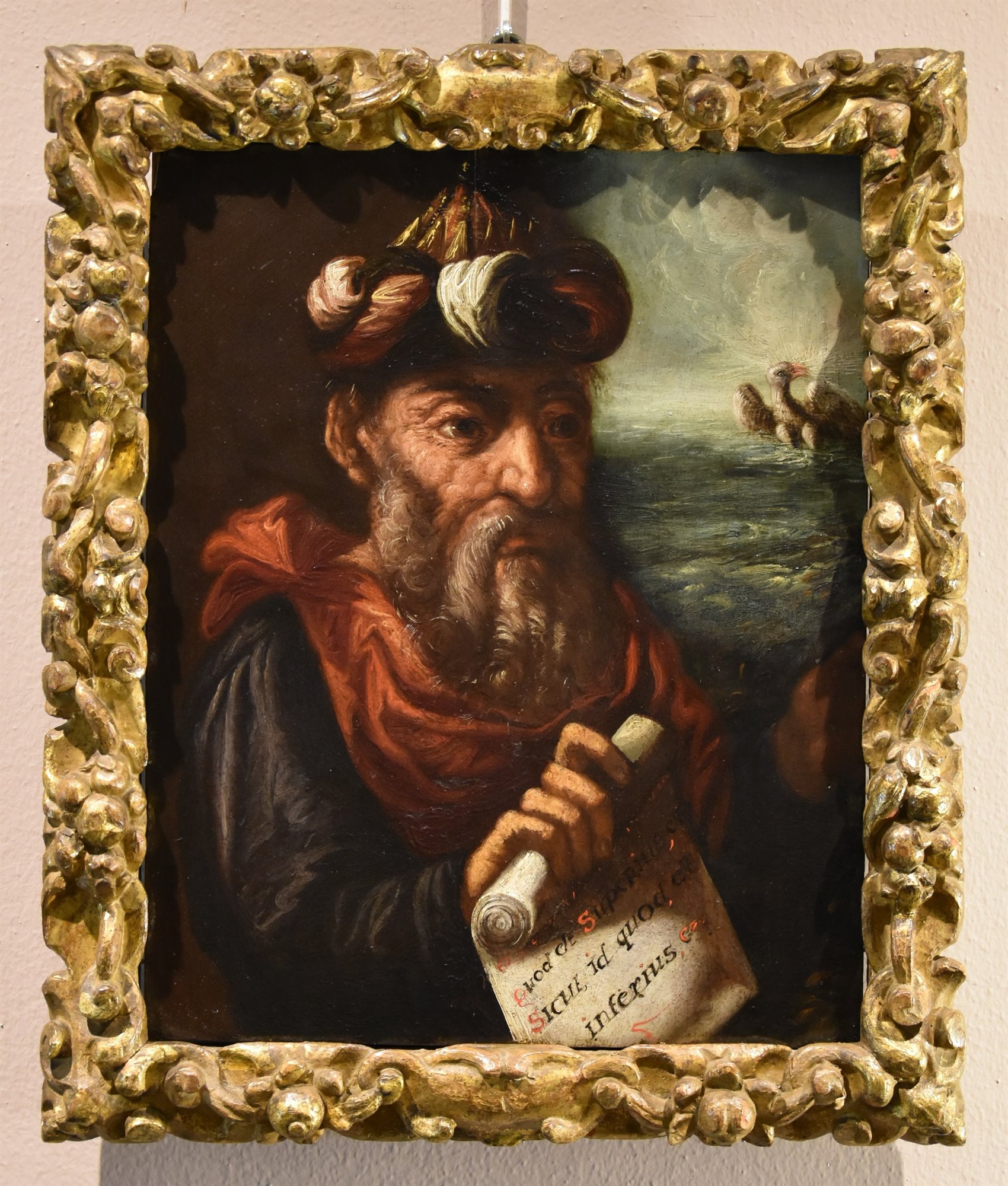 Ritratto dell'alchimista egiziano Ermete Trismegisto