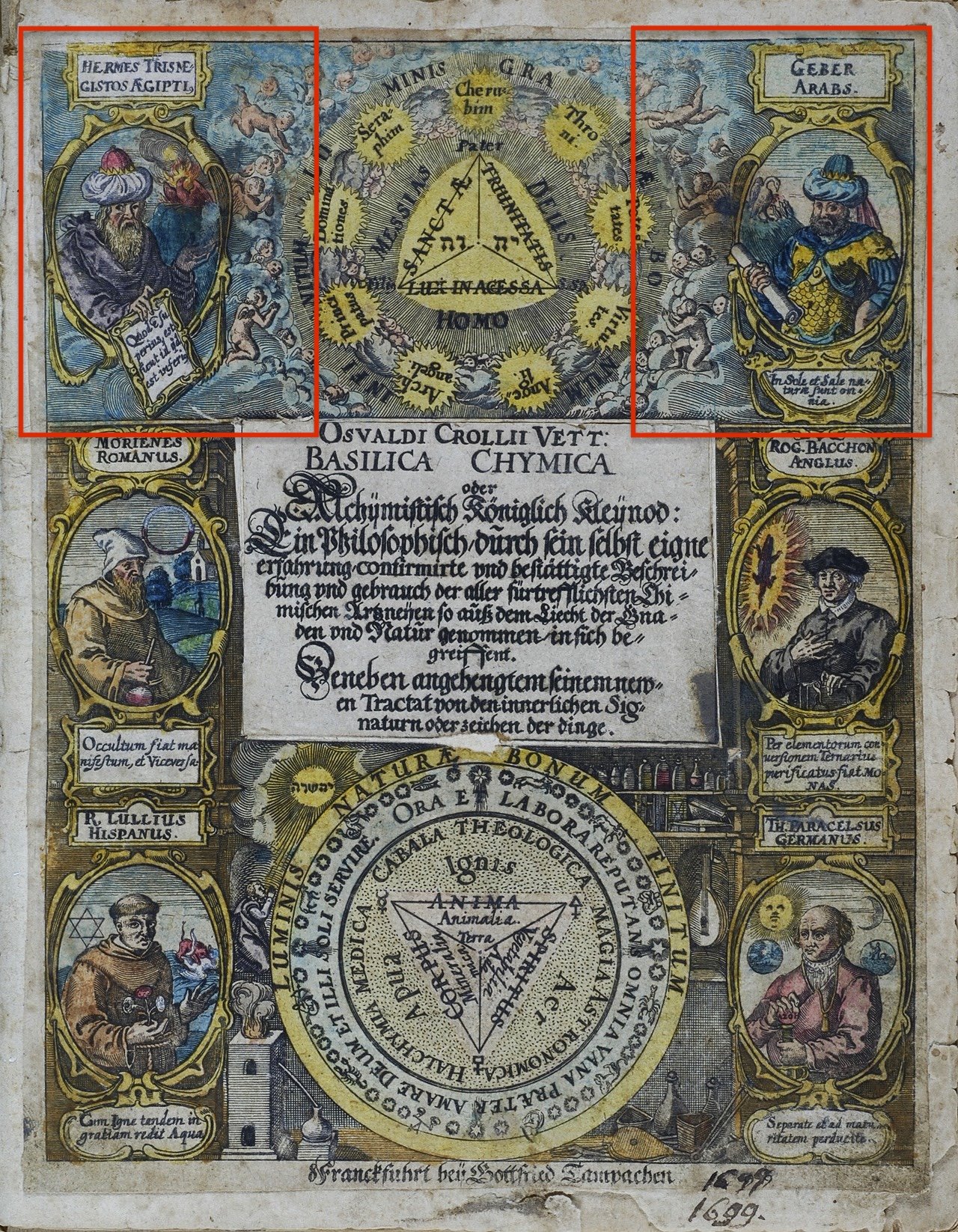 Ritratto dell'alchimista persiano Geber