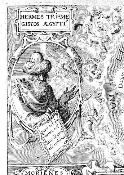 Ritratto dell'alchimista egiziano Ermete Trismegisto