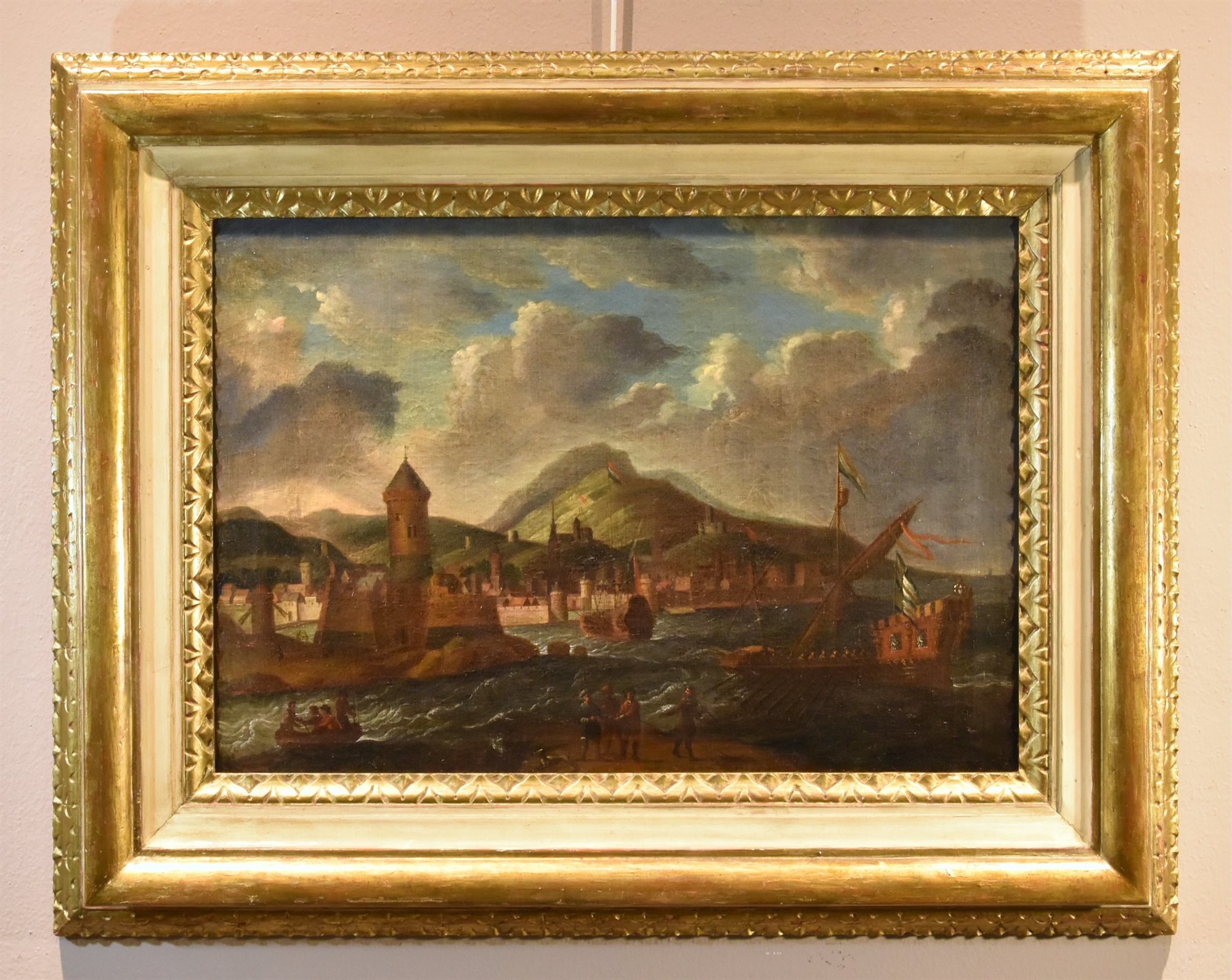 Coppia di vedute costiere