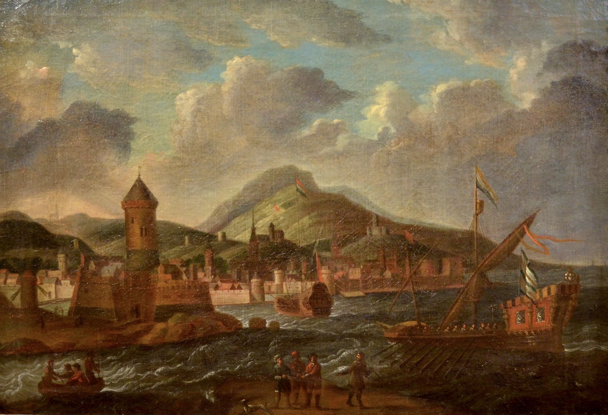 Coppia di vedute costiere