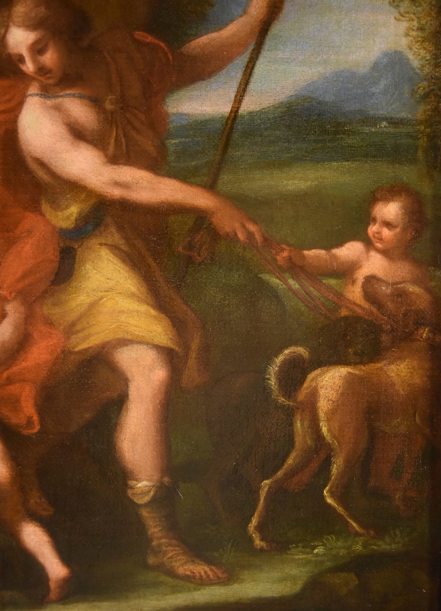 Venere con Adone e Cupido