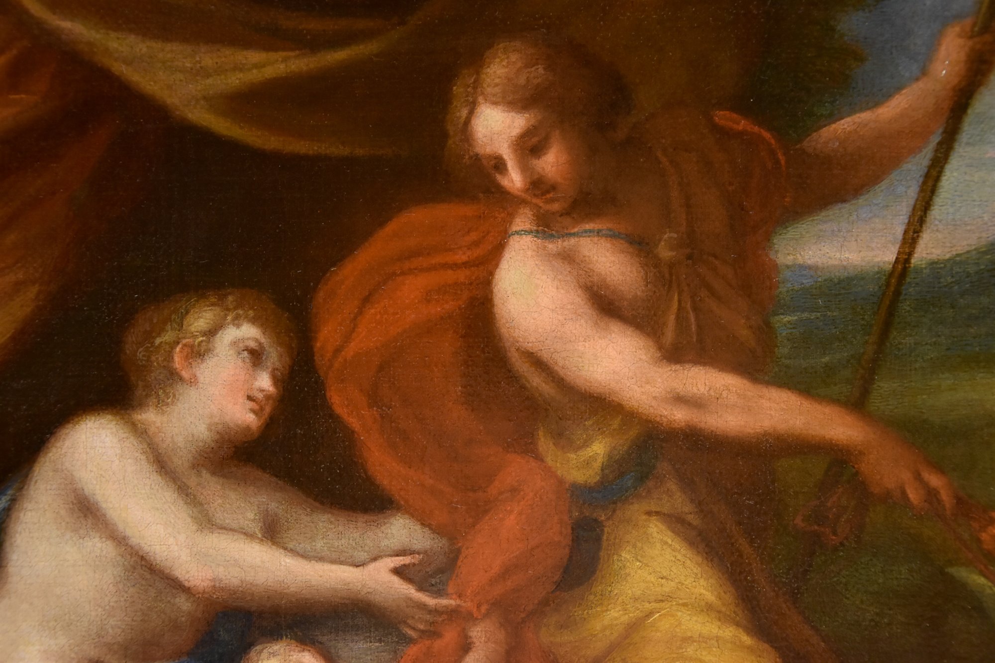 Venere con Adone e Cupido
