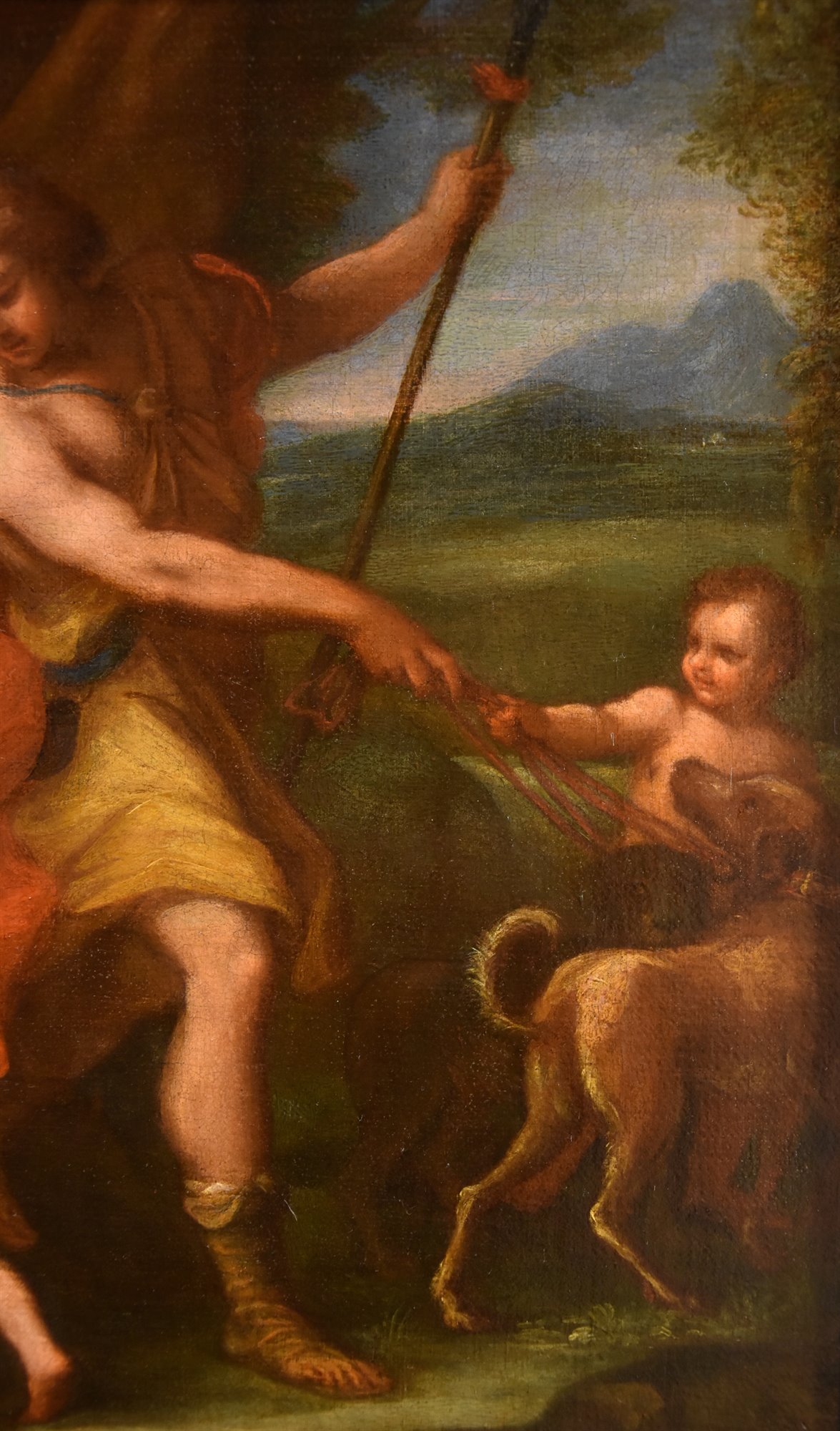Venere con Adone e Cupido