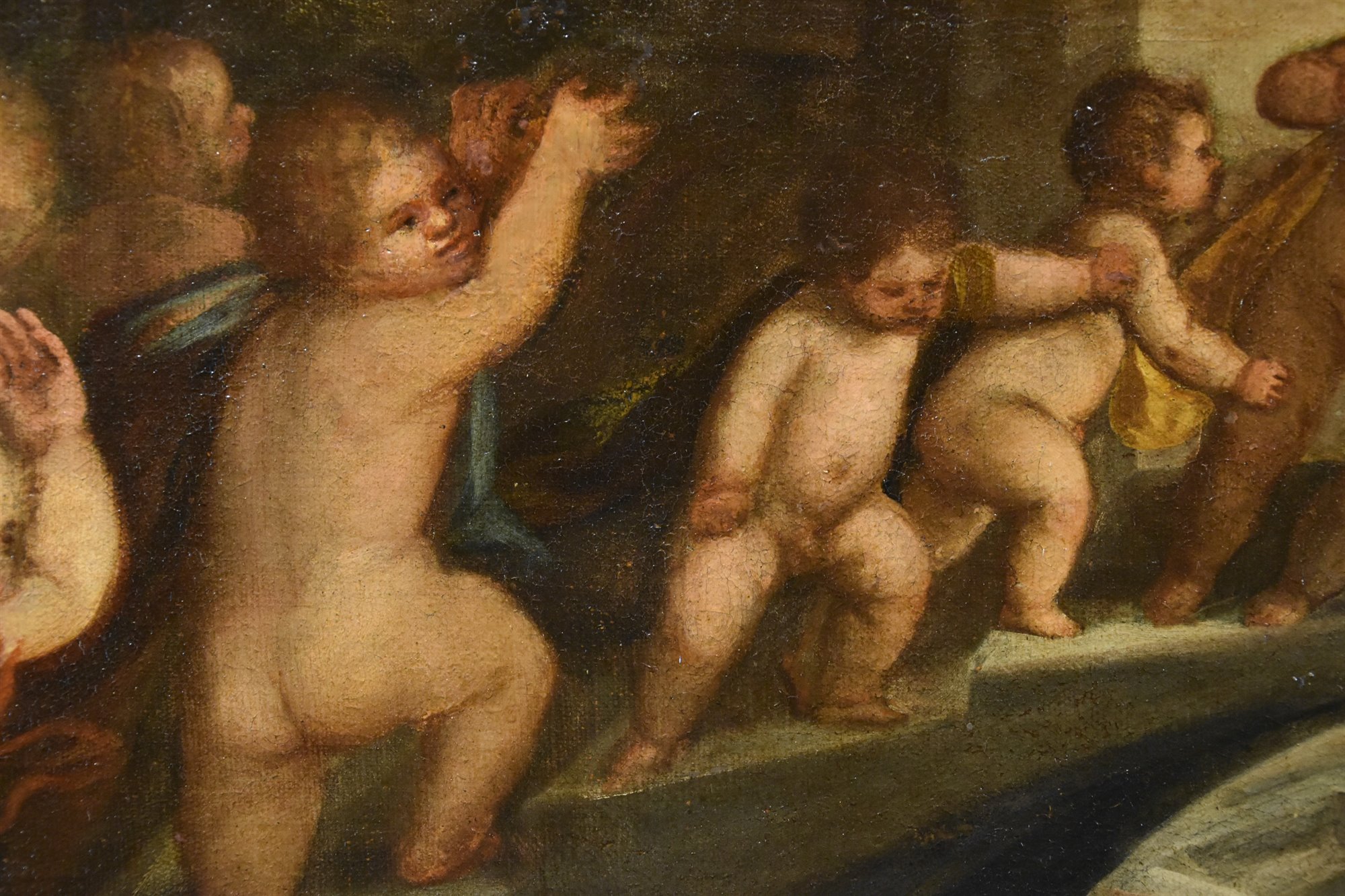 Lotta di putti sul ponte dei Pugni a Venezia