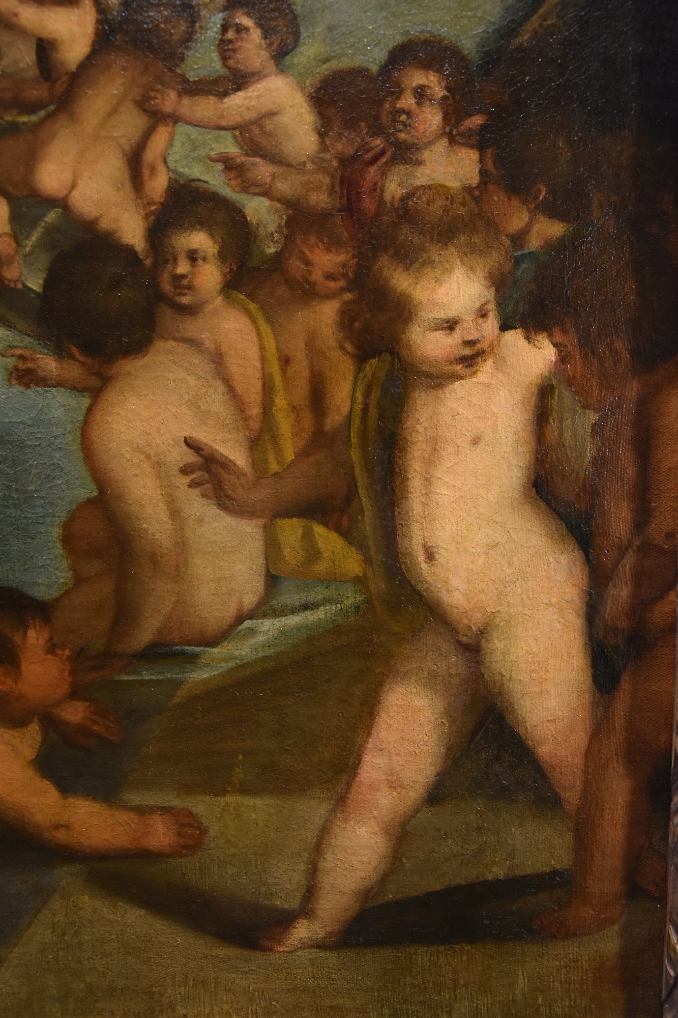 Lotta di putti sul ponte dei Pugni a Venezia