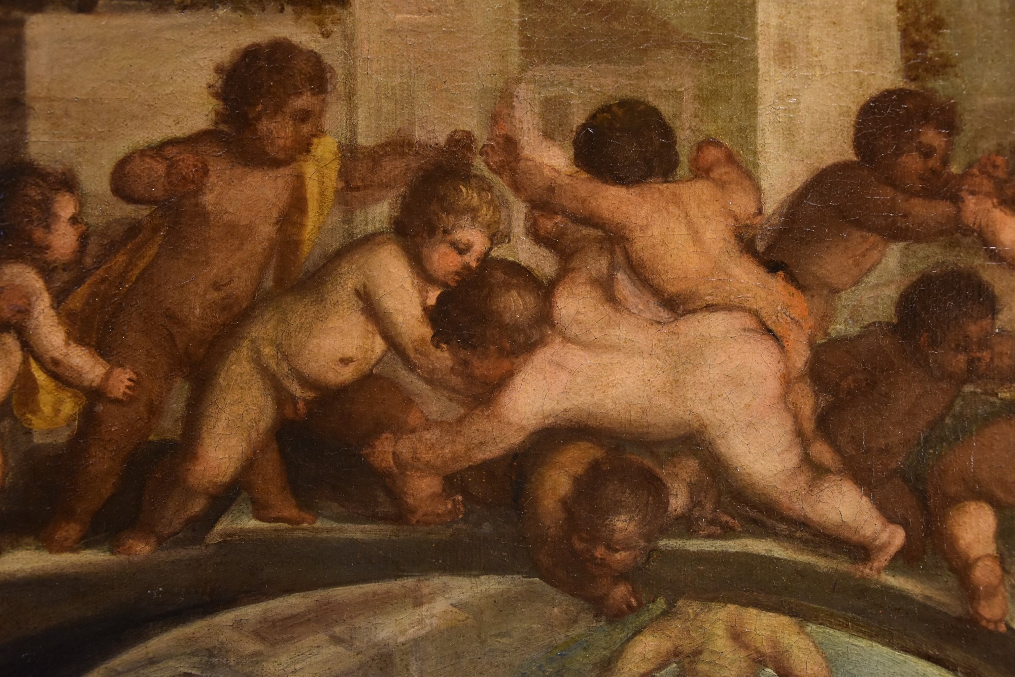 Lotta di putti sul ponte dei Pugni a Venezia