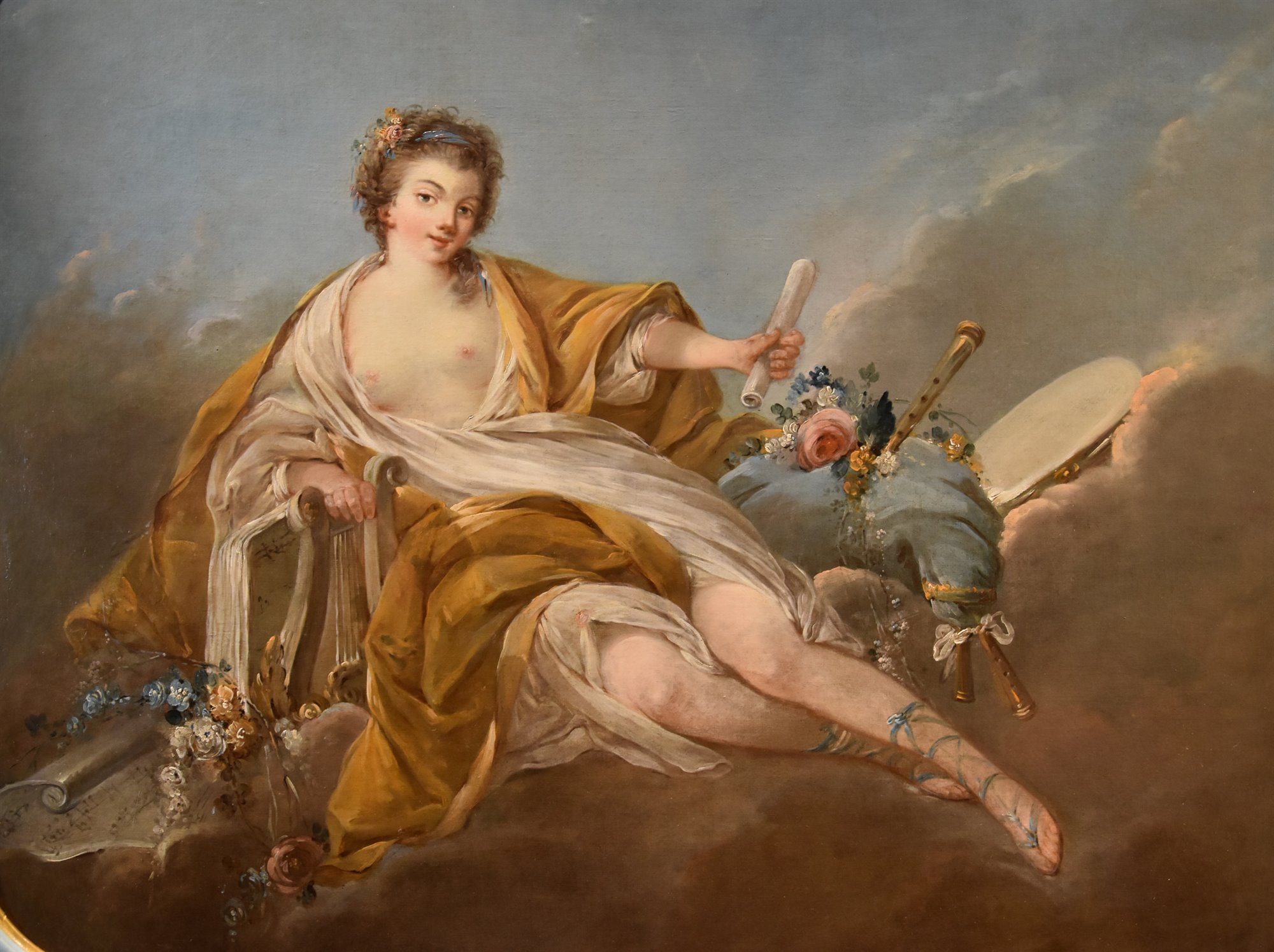 Allegoria della Musica (la Musa Euterpe)