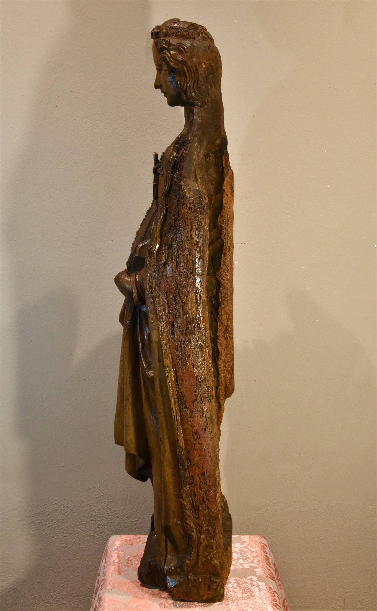 Scultura lignea Santa Caterina d’Alessandria