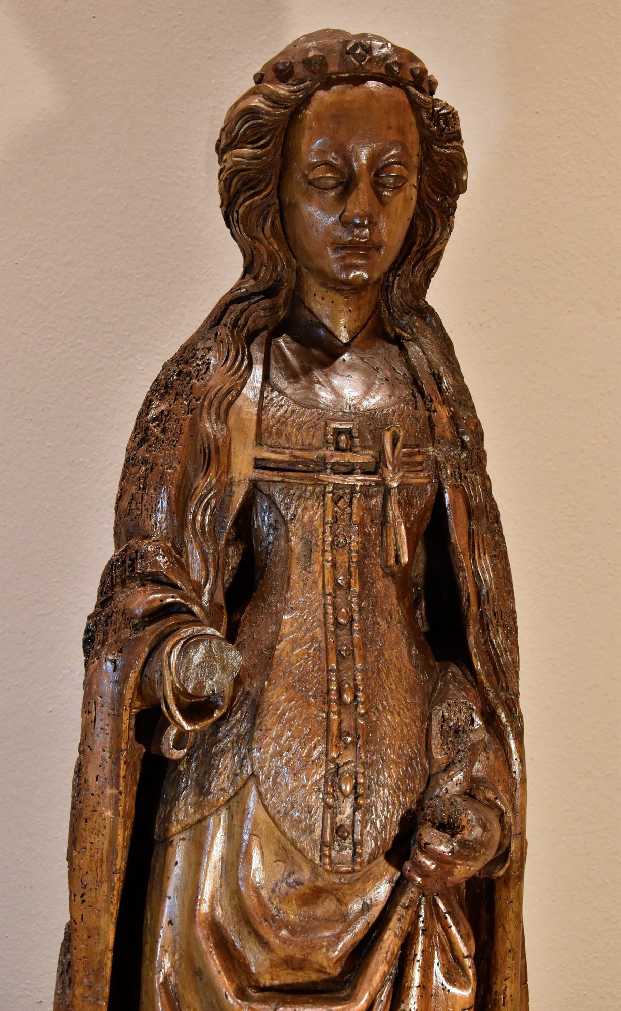 Scultura lignea Santa Caterina d’Alessandria
