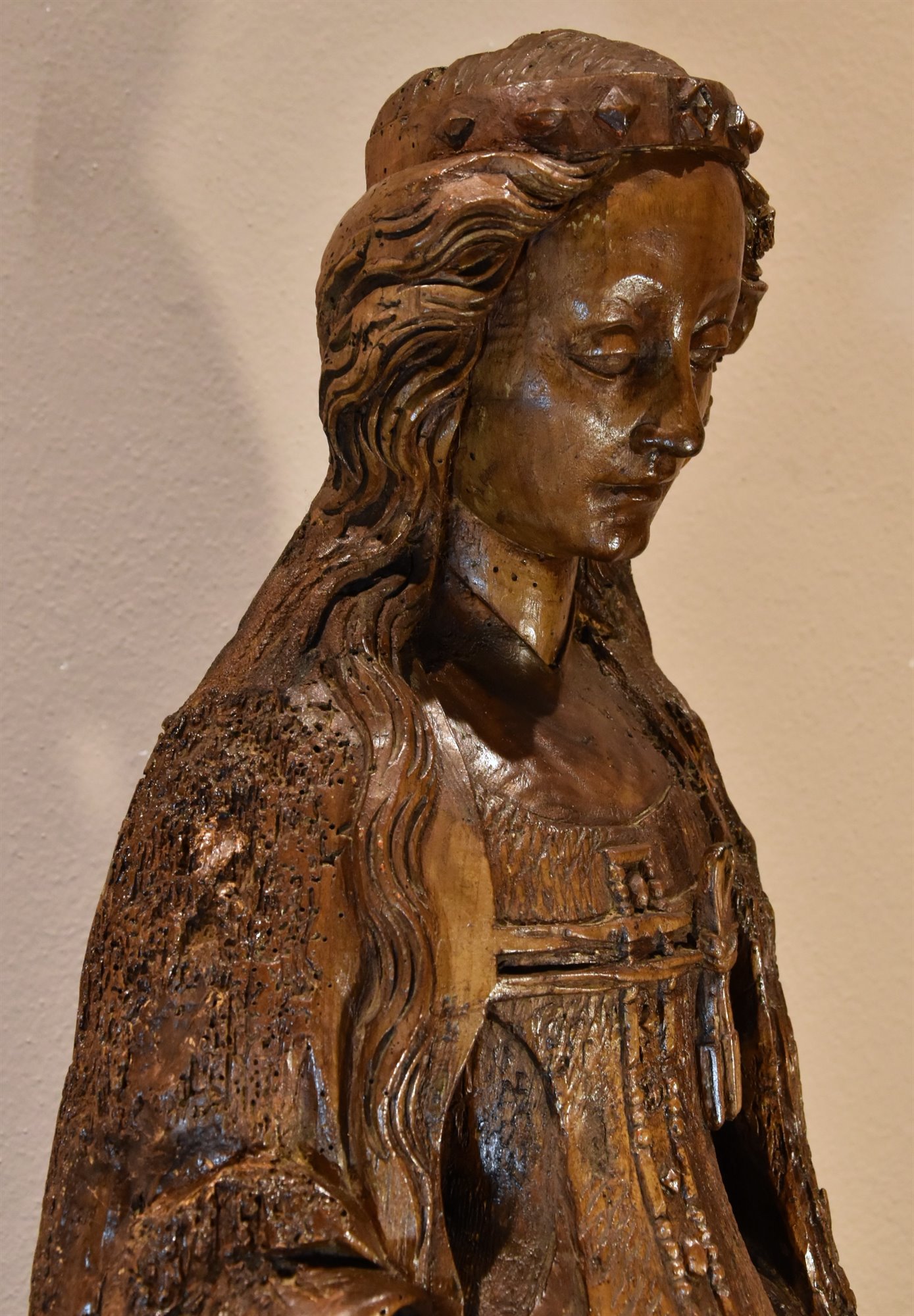 Scultura lignea Santa Caterina d’Alessandria