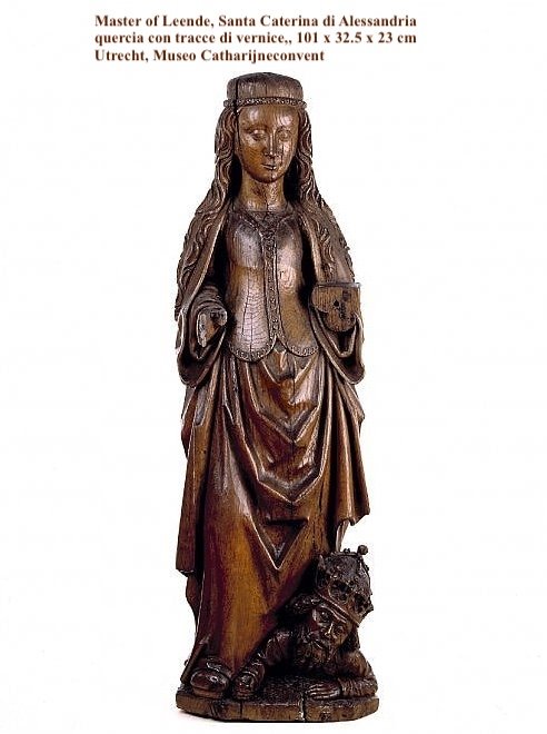 Scultura lignea Santa Caterina d’Alessandria