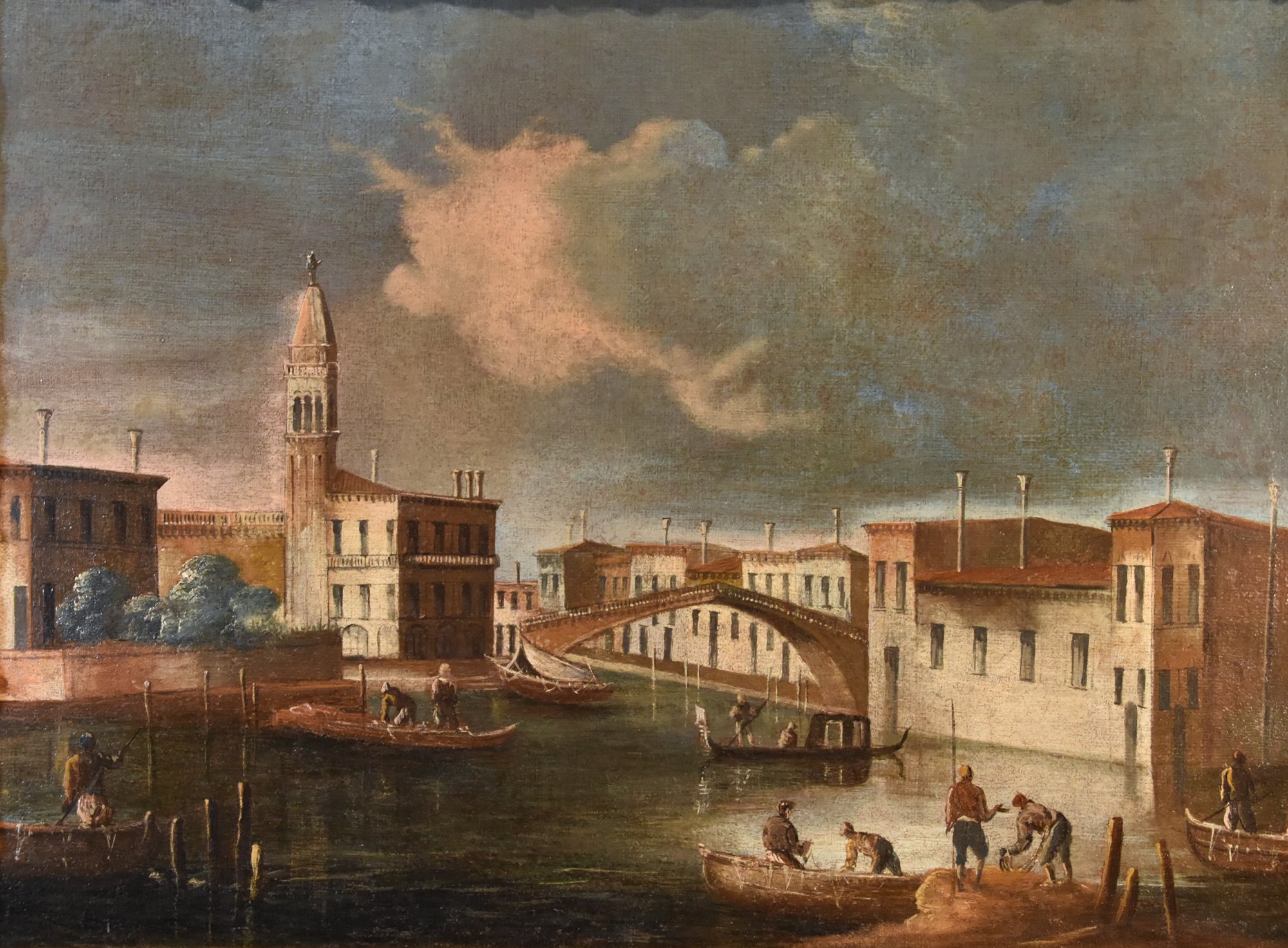 Veduta di Venezia con l’imbocco di Cannaregio