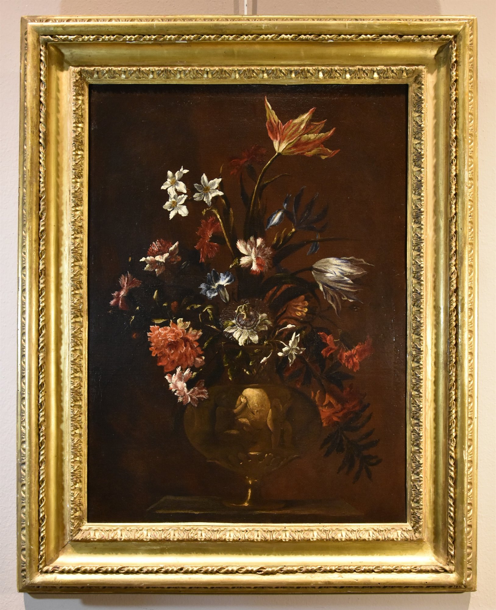 Natura morta con vaso di fiori