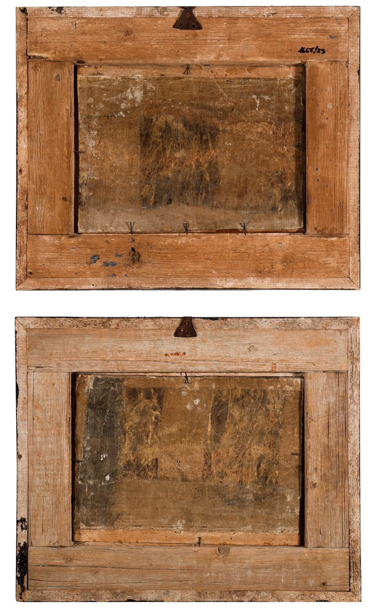 Paesaggi con cavalieri e tenda da campo