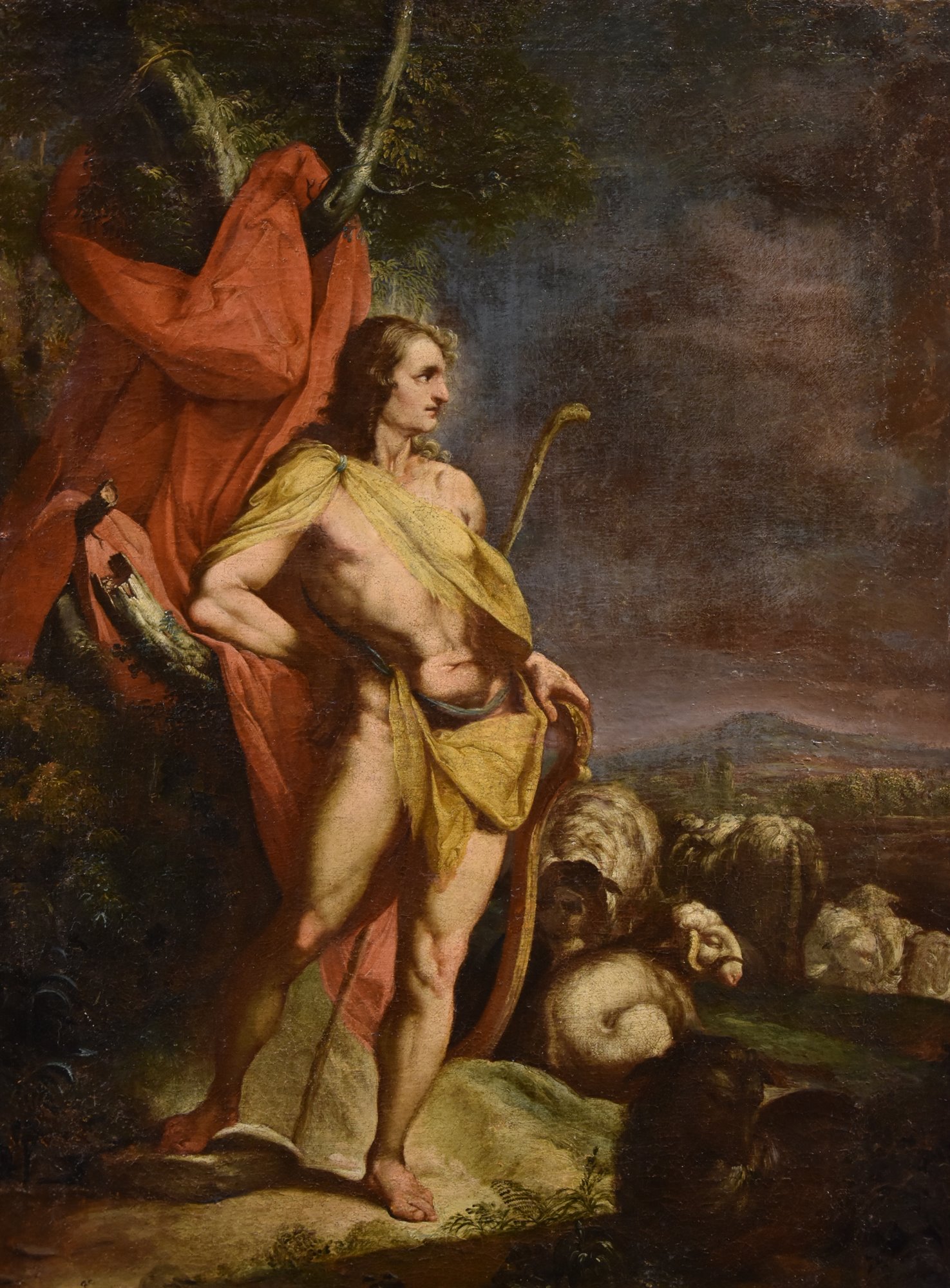 Apollo sorveglia le greggi di re Admeto