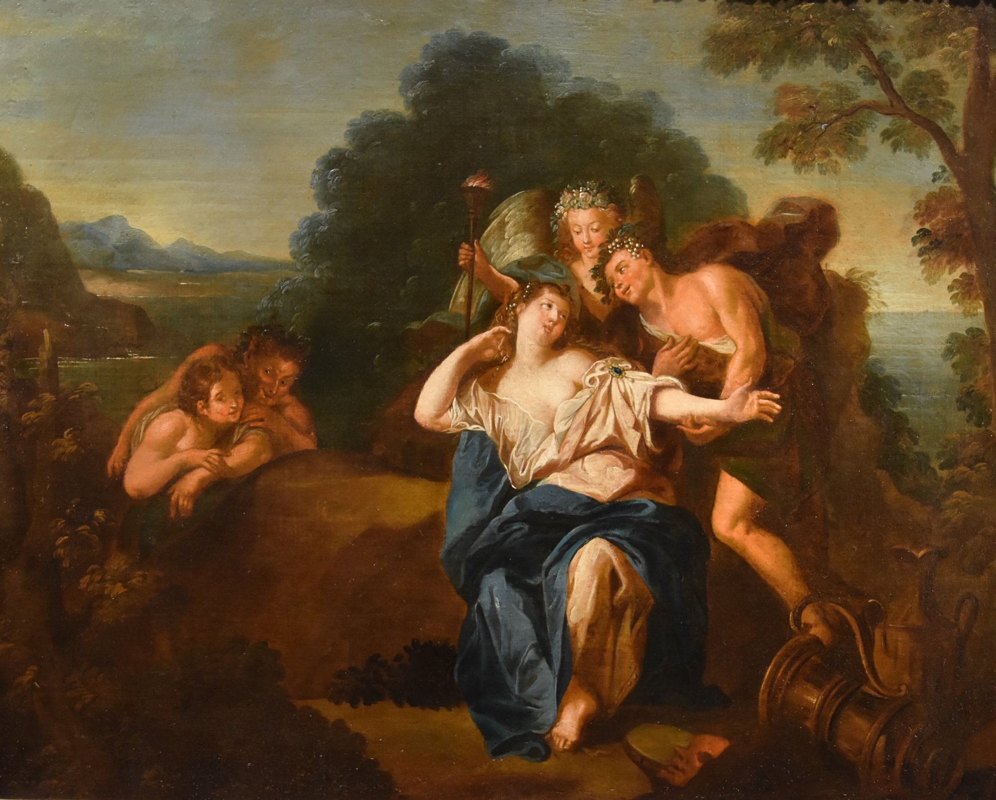 Idillio tra Dionisio e Arianna