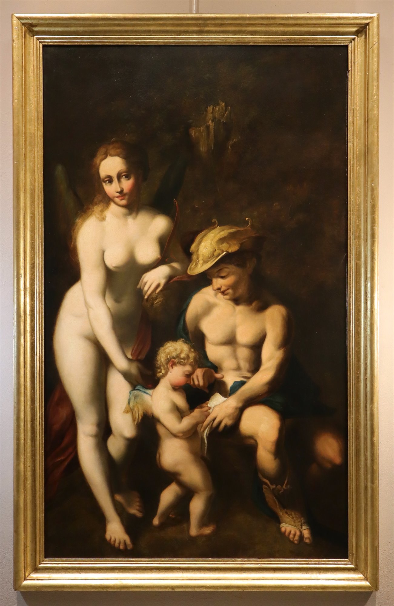 L’educazione di Amore (Venere, Mercurio e Cupido)