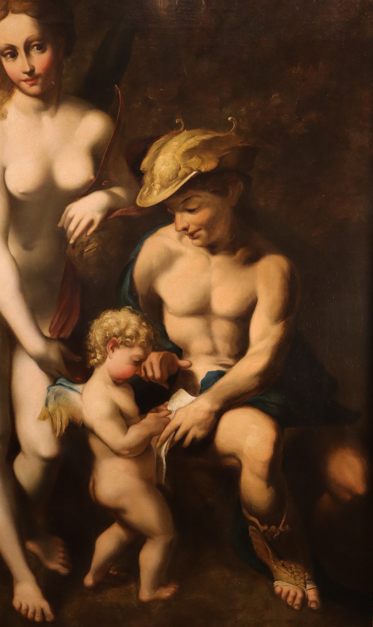 L’educazione di Amore (Venere, Mercurio e Cupido)