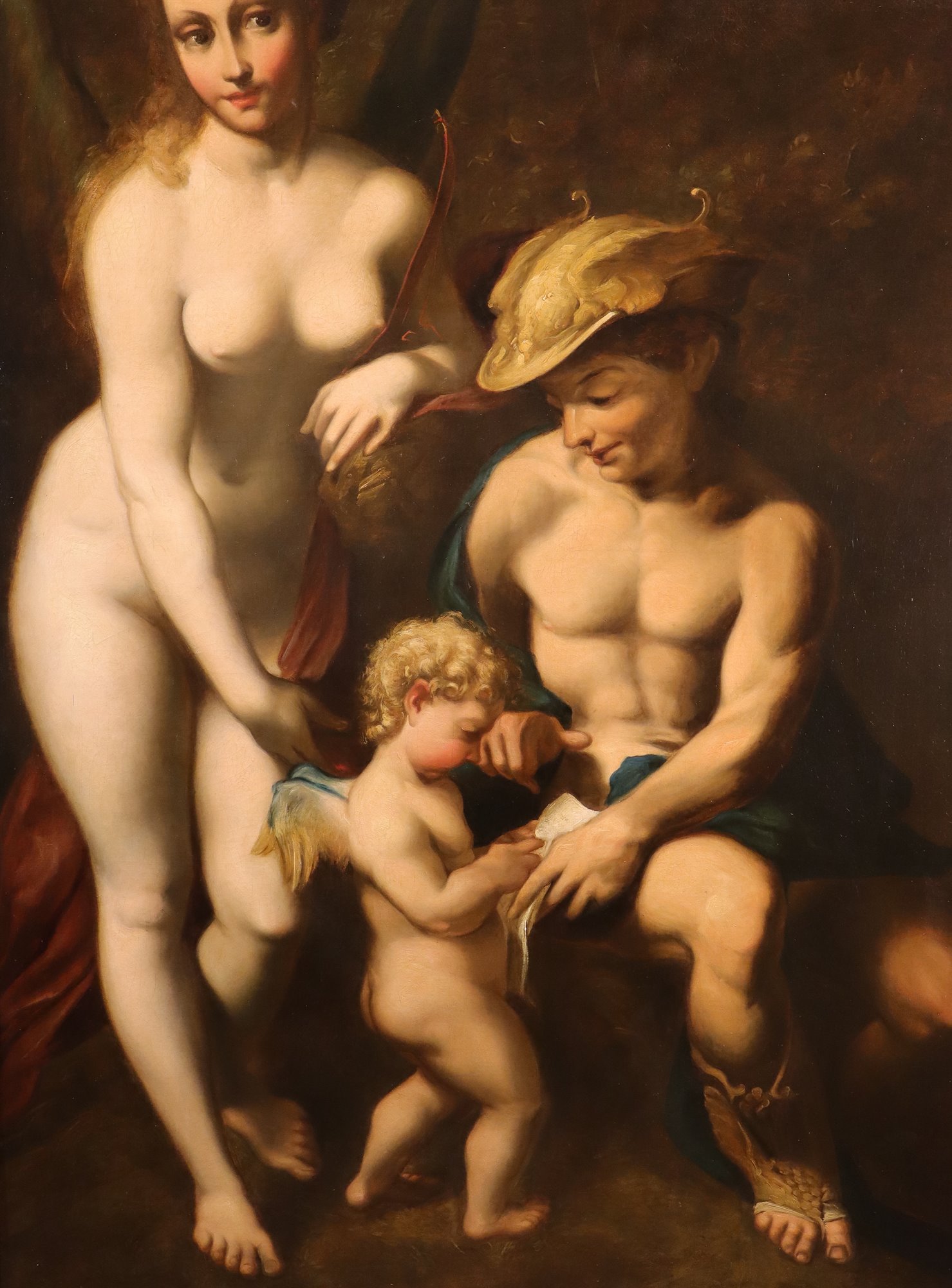 L’educazione di Amore (Venere, Mercurio e Cupido)