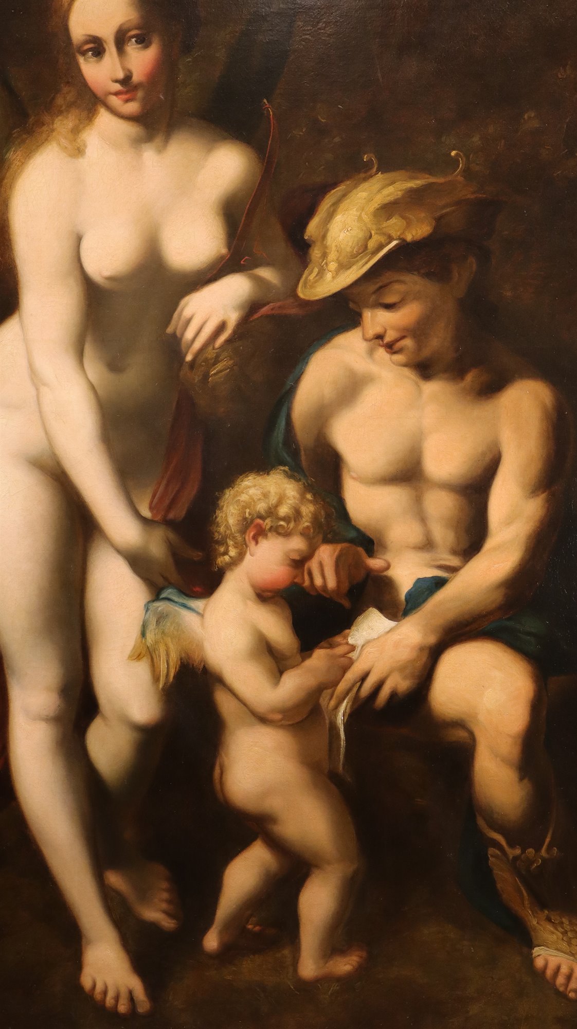 L’educazione di Amore (Venere, Mercurio e Cupido)