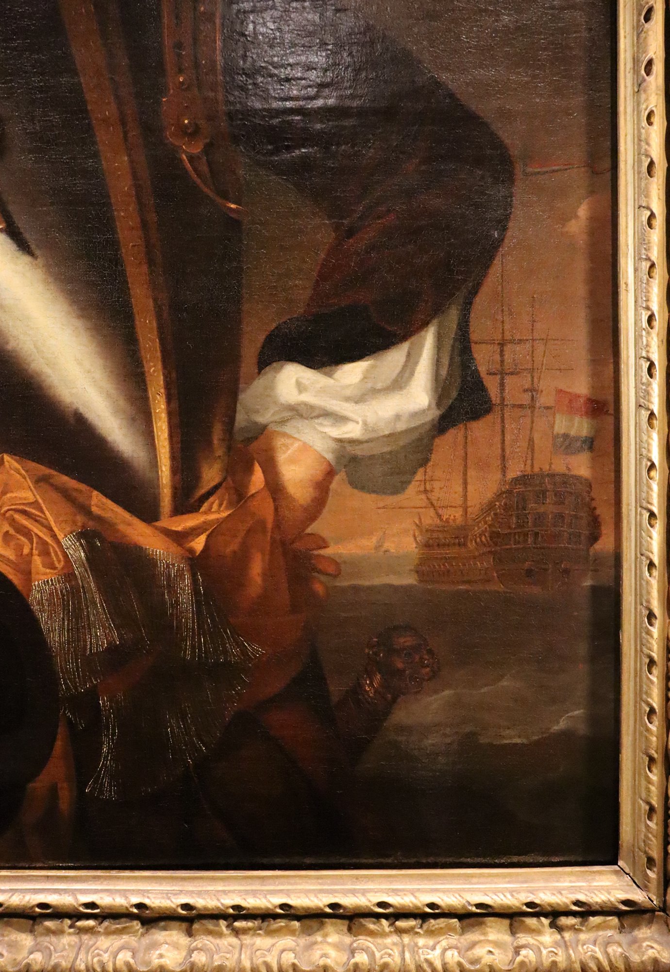 Ritratto di ammiraglio della marina inglese