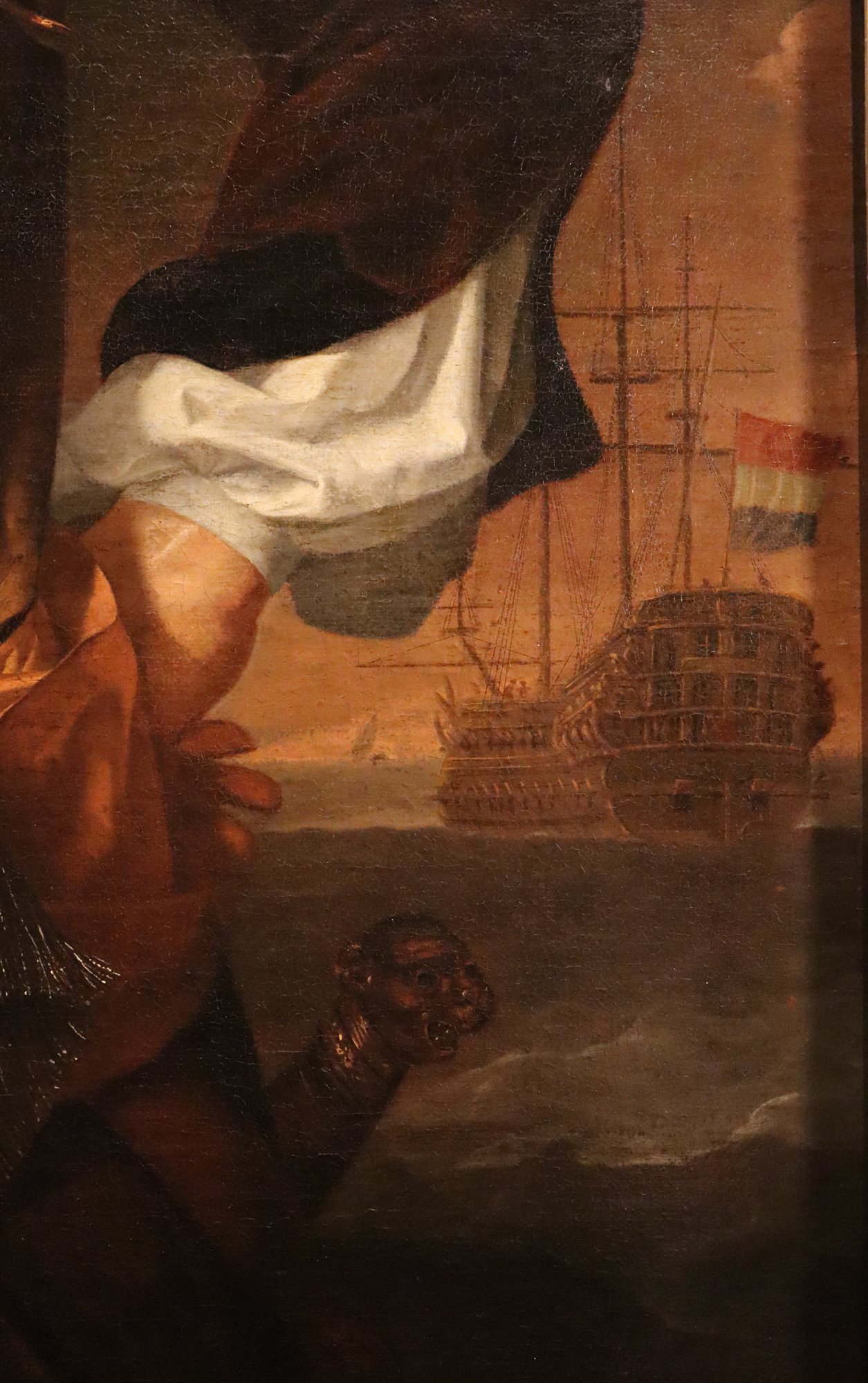 Ritratto di ammiraglio della marina inglese