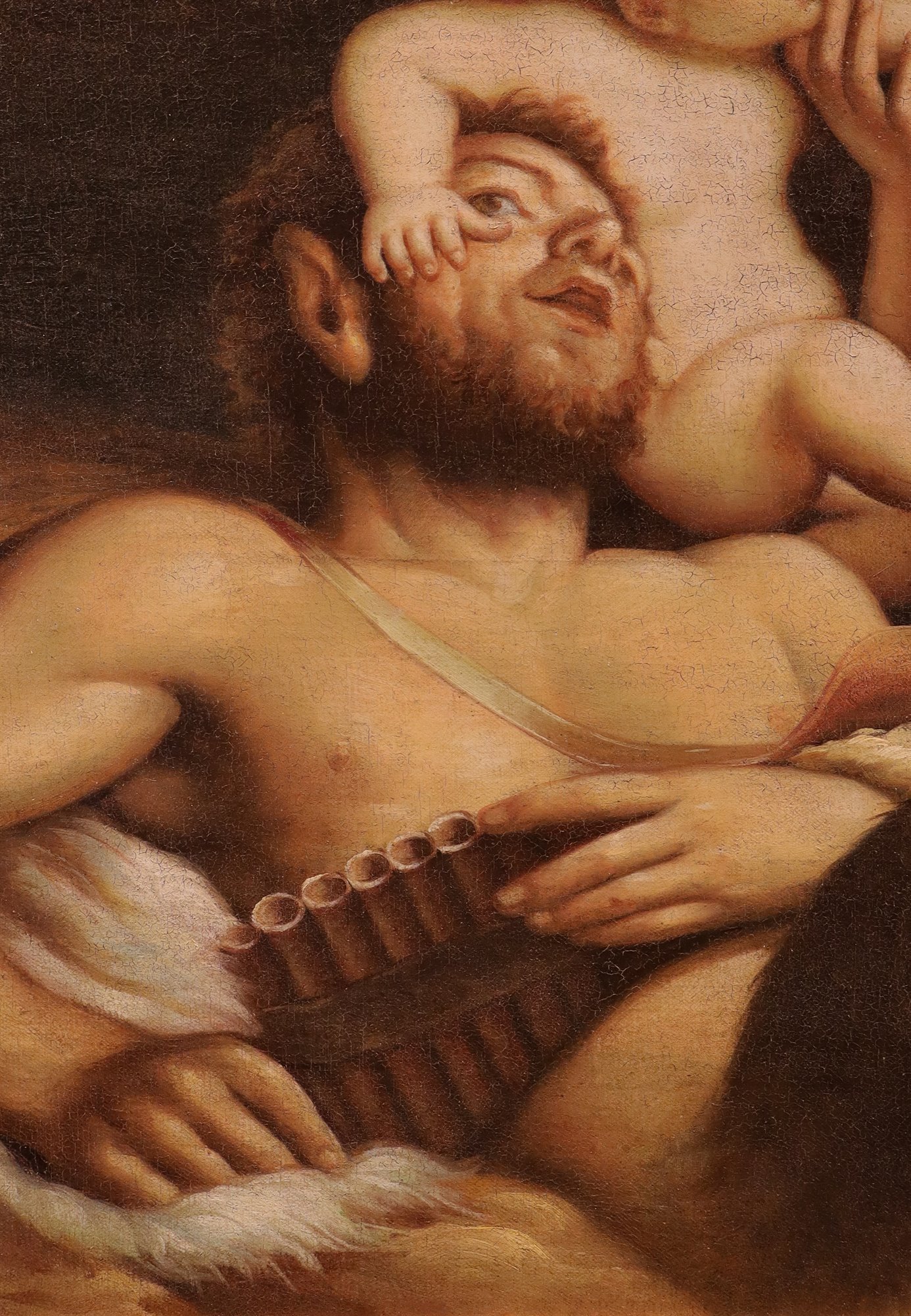 Fauno, Ninfa e due putti