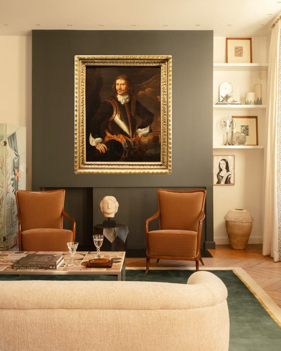 Ritratto di ammiraglio della marina inglese